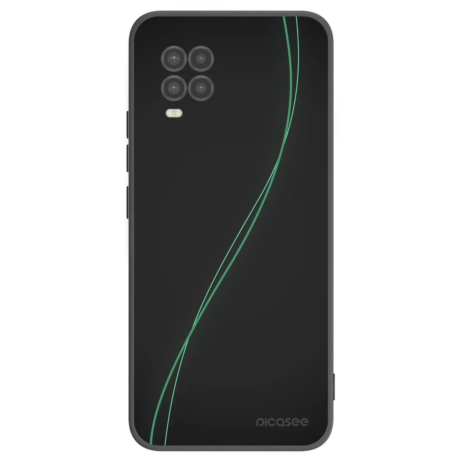 Picasee silikonski črni ovitek za Xiaomi Mi 10 Lite - Be Different