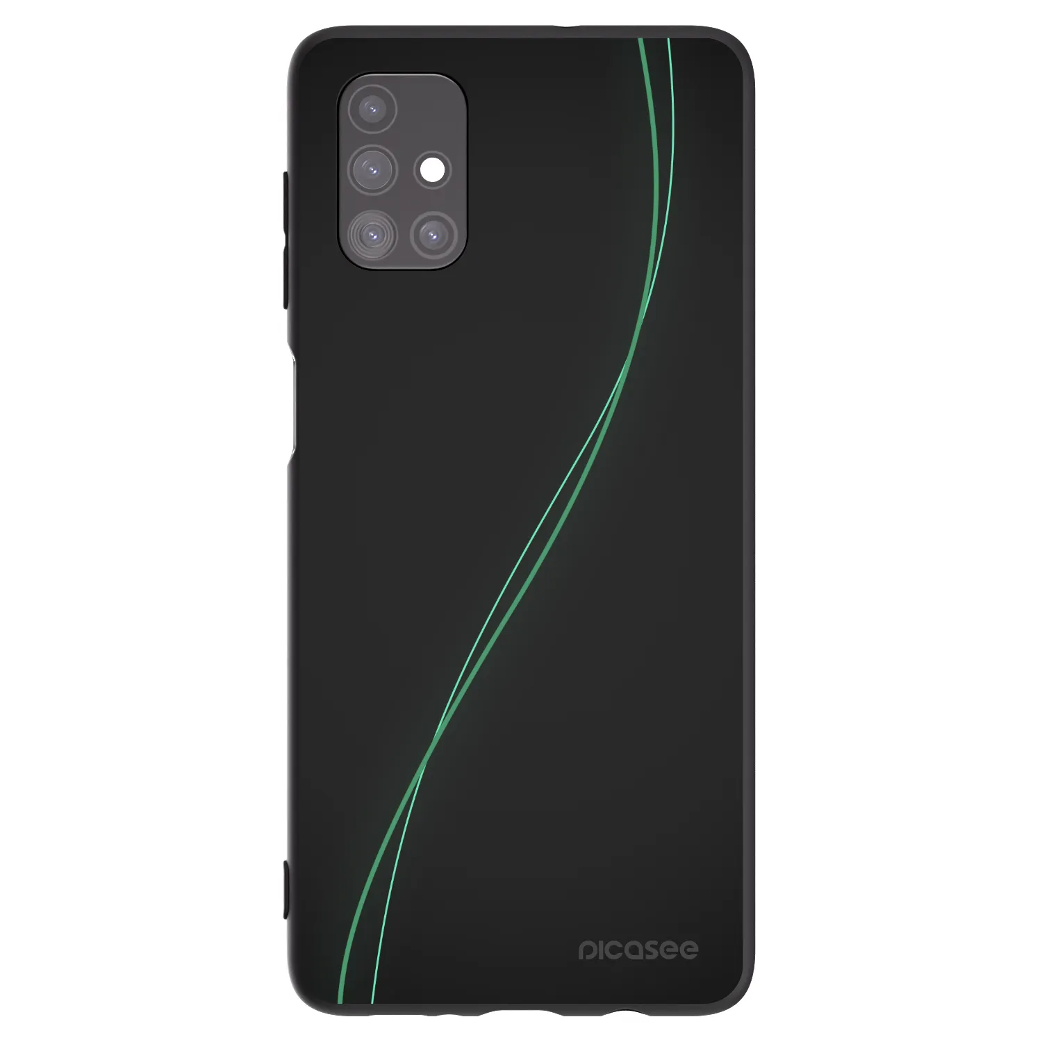 Picasee silikonski črni ovitek za Samsung Galaxy M51 M515F - Be Different