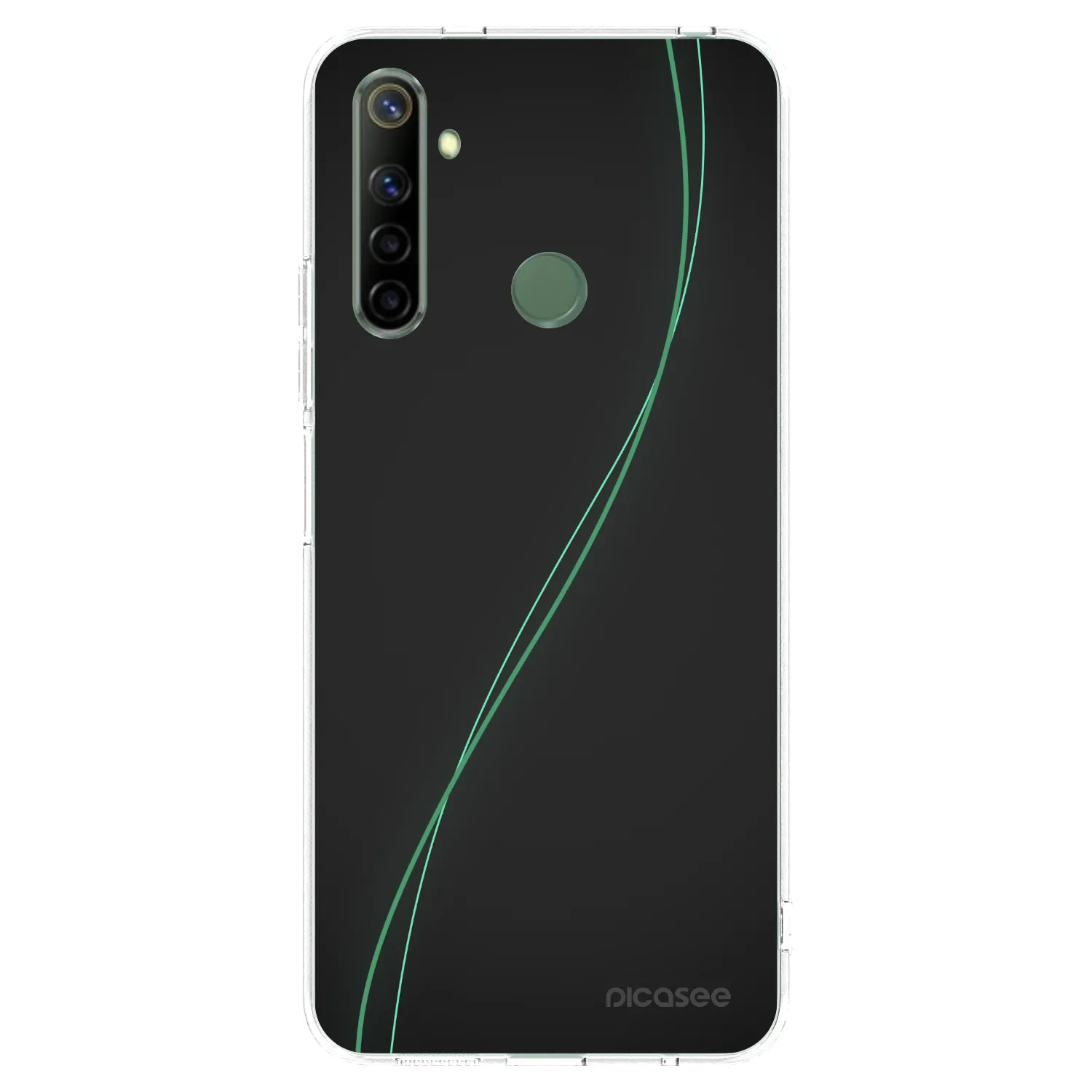 Picasee silikonski prozorni ovitek za Realme 6i - Be Different