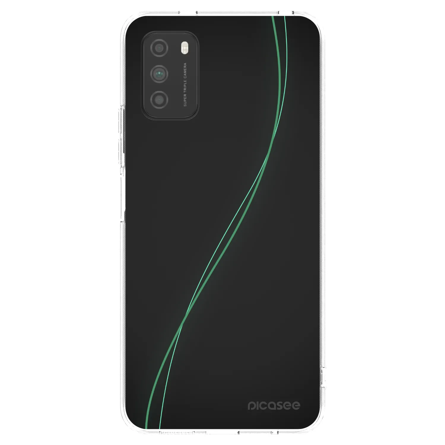 Picasee silikonski prozorni ovitek za Xiaomi Poco M3 - Be Different