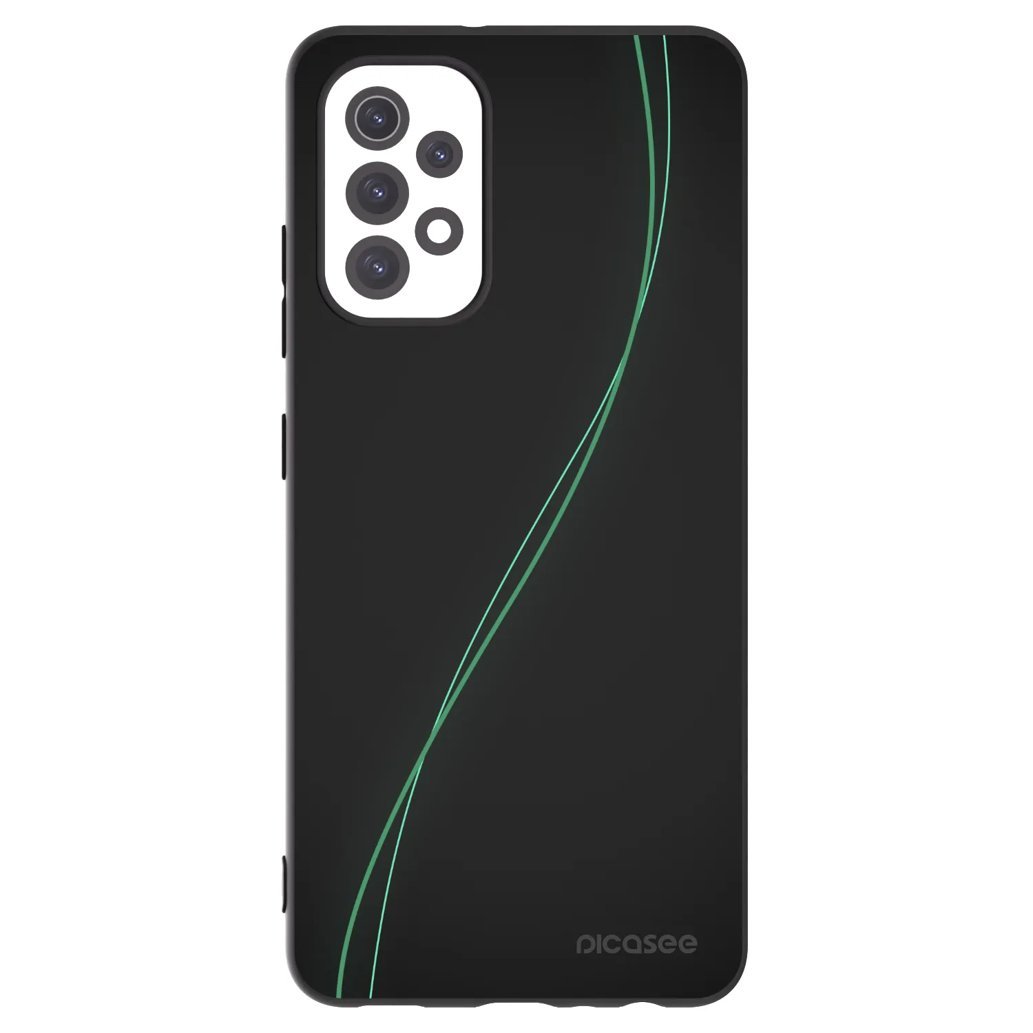 Picasee silikonski črni ovitek za Samsung Galaxy A32 5G A326B - Be Different