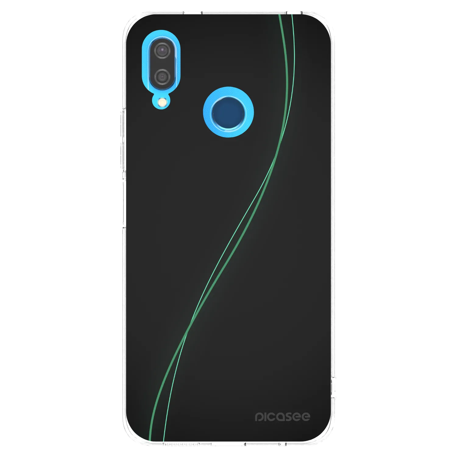 Picasee silikonski prozorni ovitek za Huawei P20 Lite - Be Different