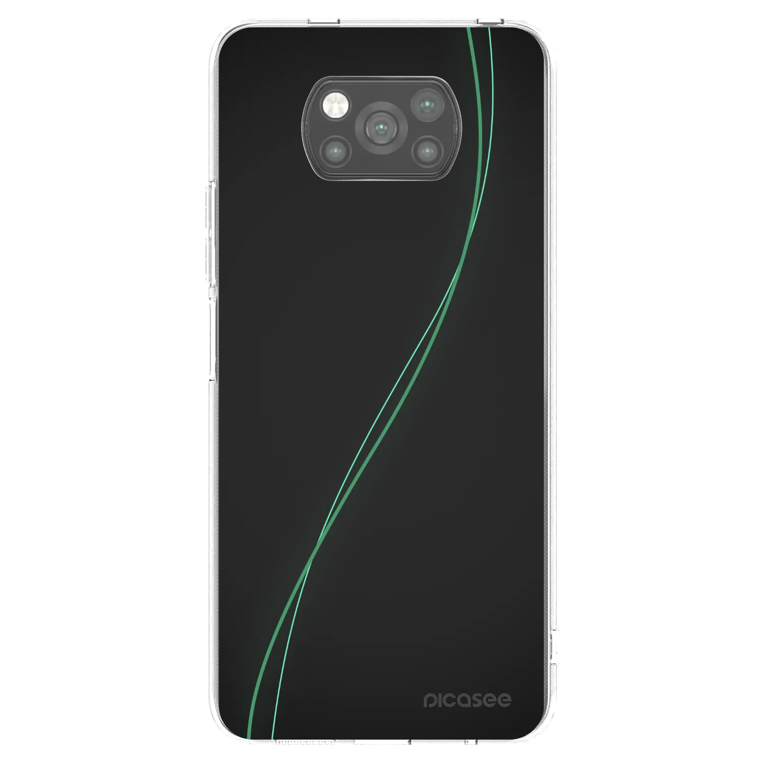 Picasee silikonski črni ovitek za Xiaomi Poco X3 Pro - Be Different