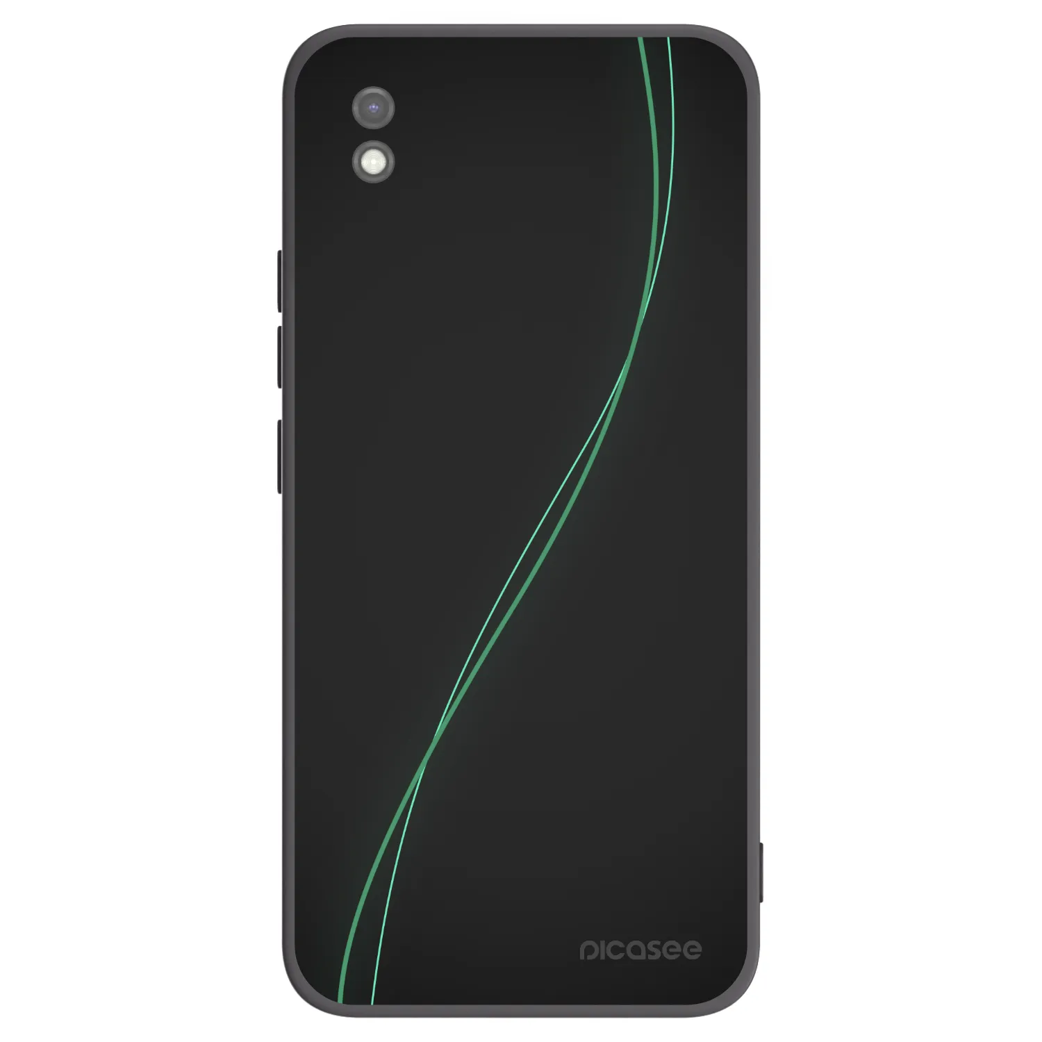 Picasee silikonski črni ovitek za Xiaomi Redmi 9AT - Be Different