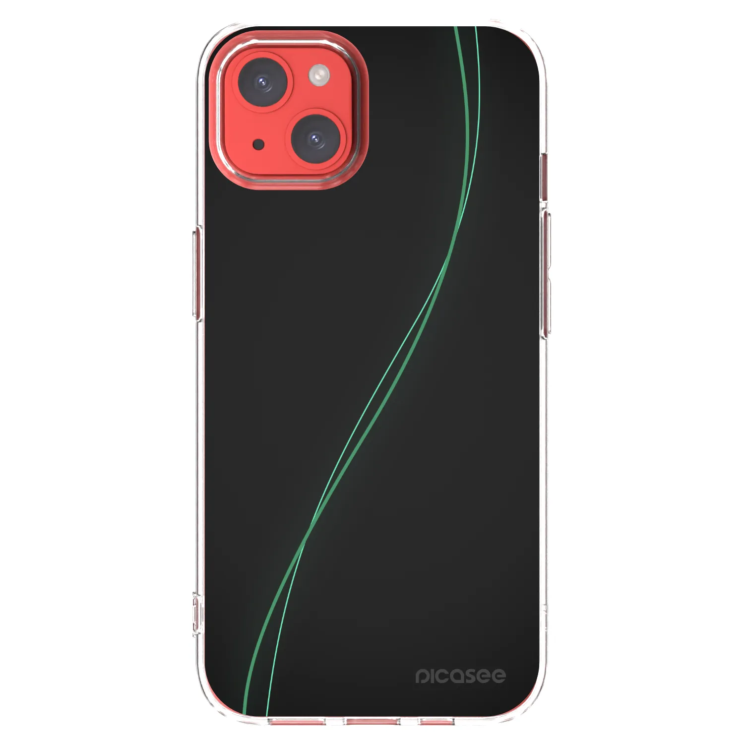 Picasee silikonski prozorni ovitek za Apple iPhone 13 - Be Different