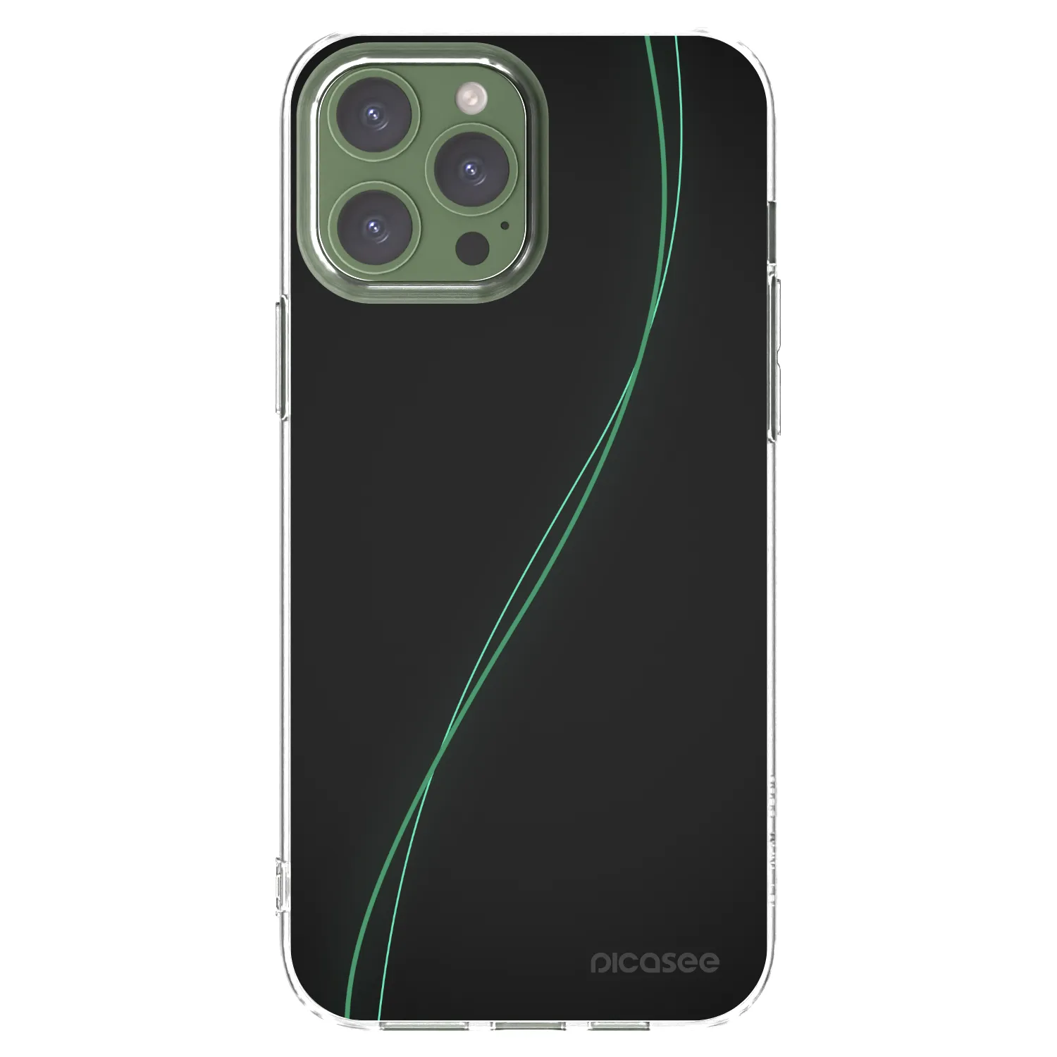 Picasee silikonski prozorni ovitek za Apple iPhone 13 Pro Max - Be Different