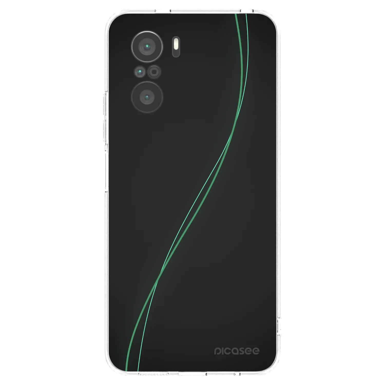 Picasee silikonski prozorni ovitek za Xiaomi Poco F3 - Be Different