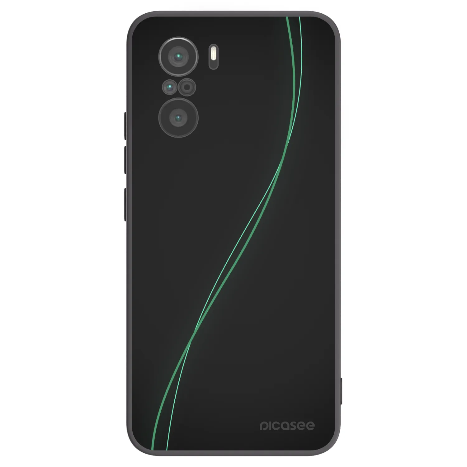 Picasee silikonski črni ovitek za Xiaomi Poco F3 - Be Different