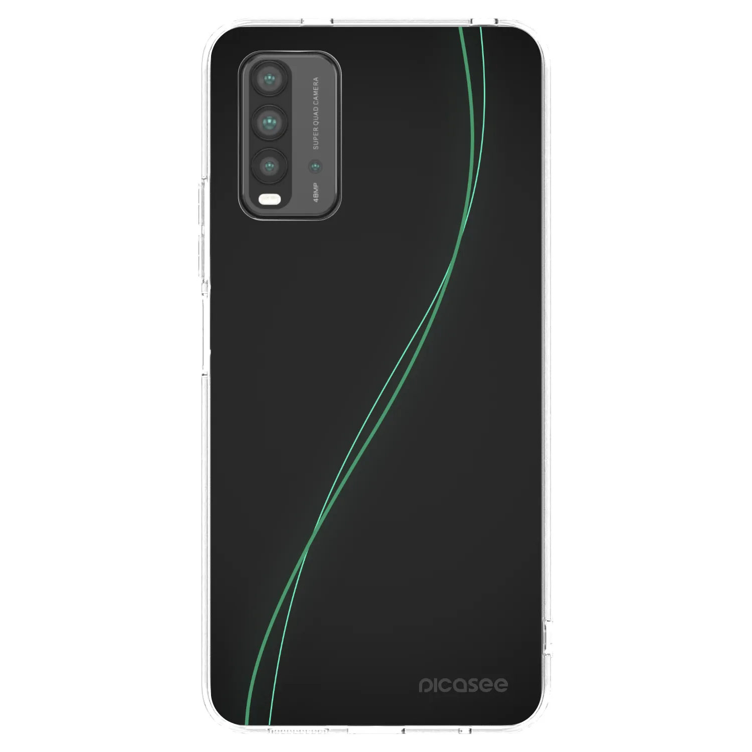 Picasee silikonski prozorni ovitek za Xiaomi Redmi 9T - Be Different