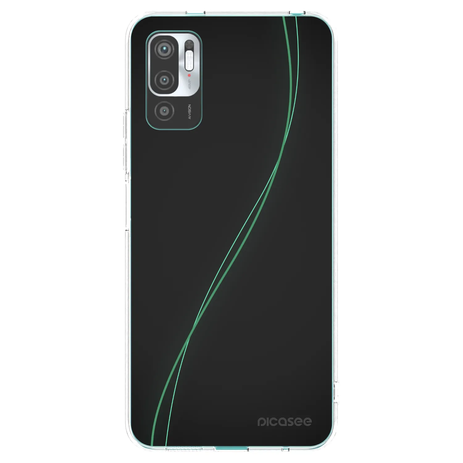 Picasee silikonski prozorni ovitek za Xiaomi Redmi Note 10 5G - Be Different