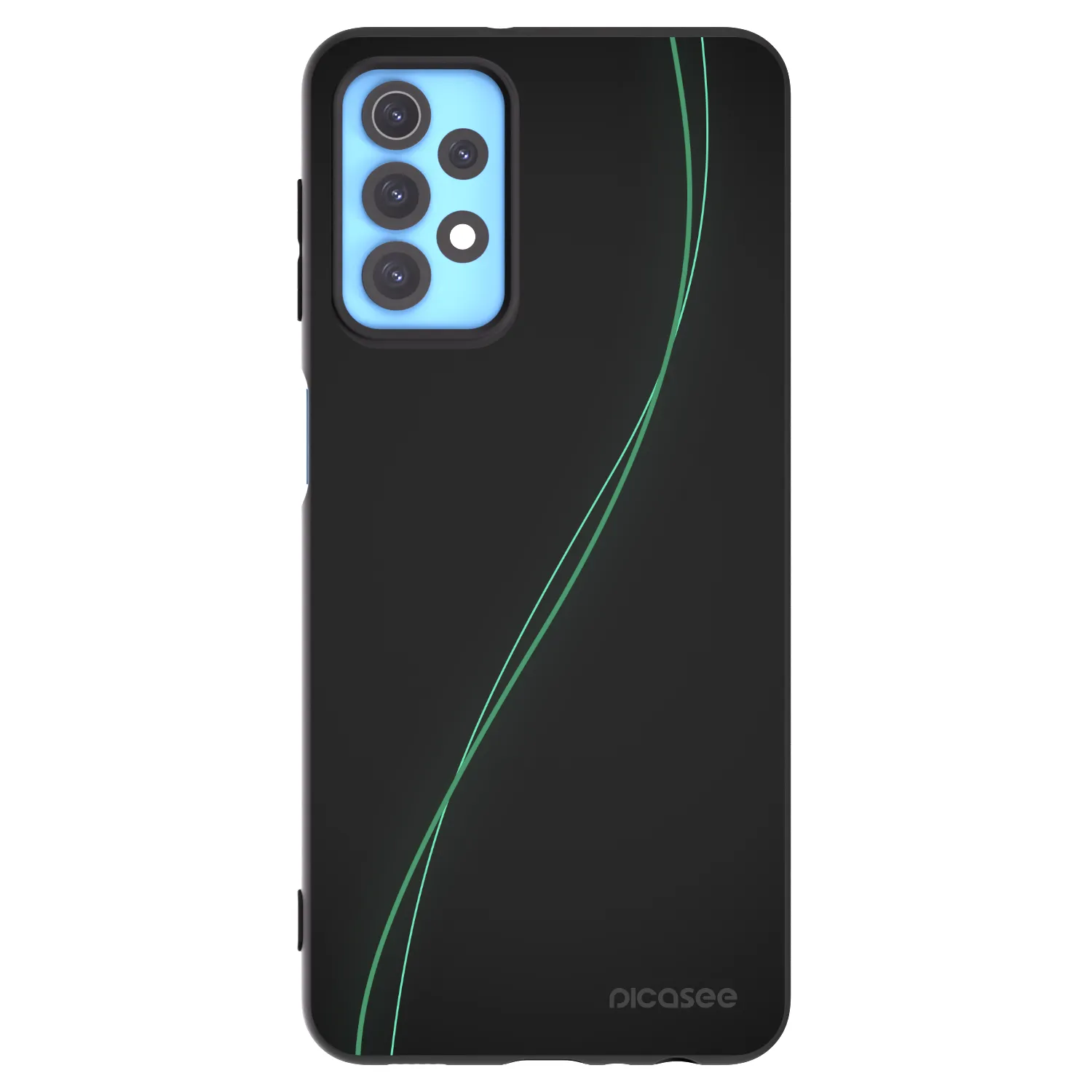 Picasee silikonski črni ovitek za Samsung Galaxy A32 4G SM-A325F - Be Different