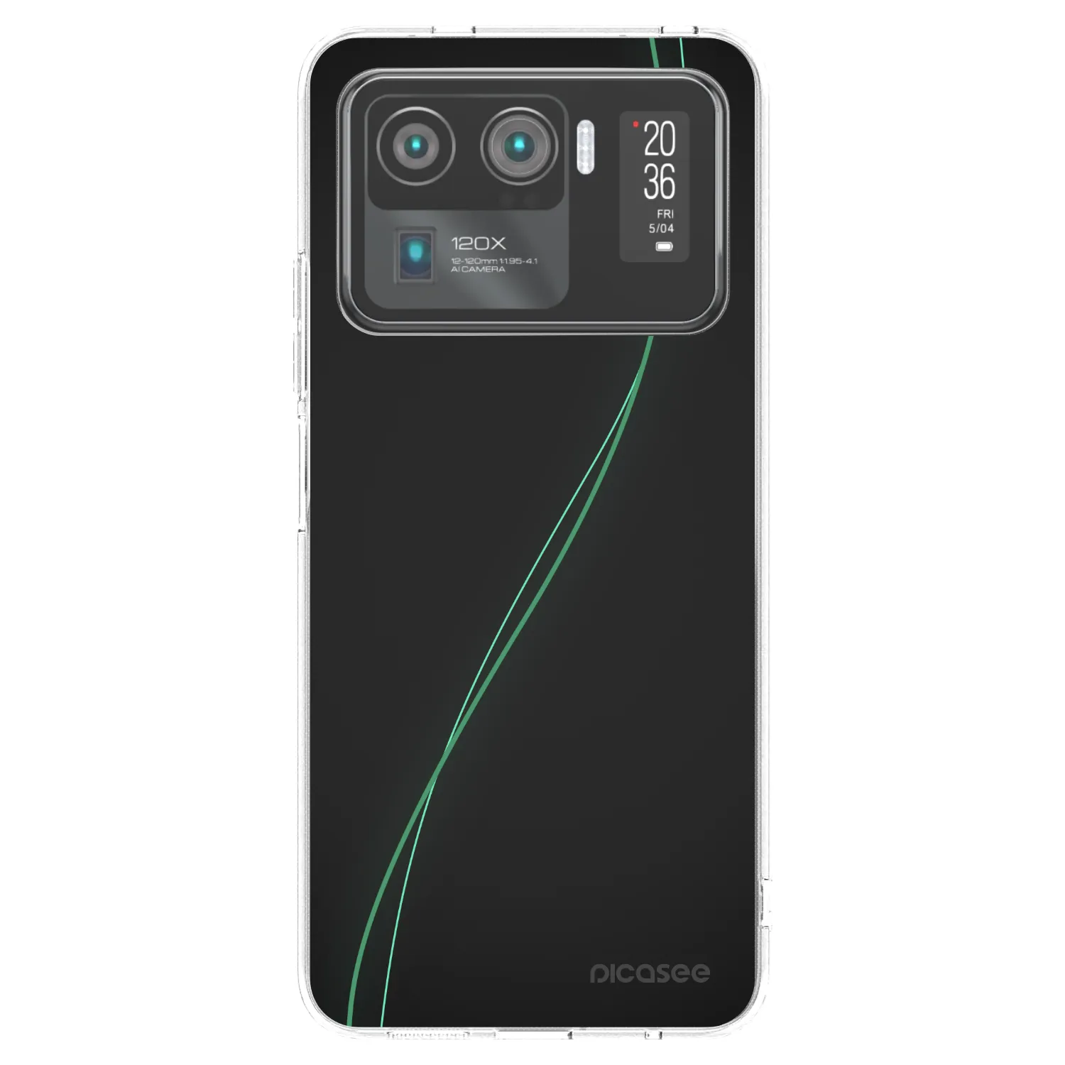 Picasee silikonski prozorni ovitek za Xiaomi Mi 11 Ultra - Be Different