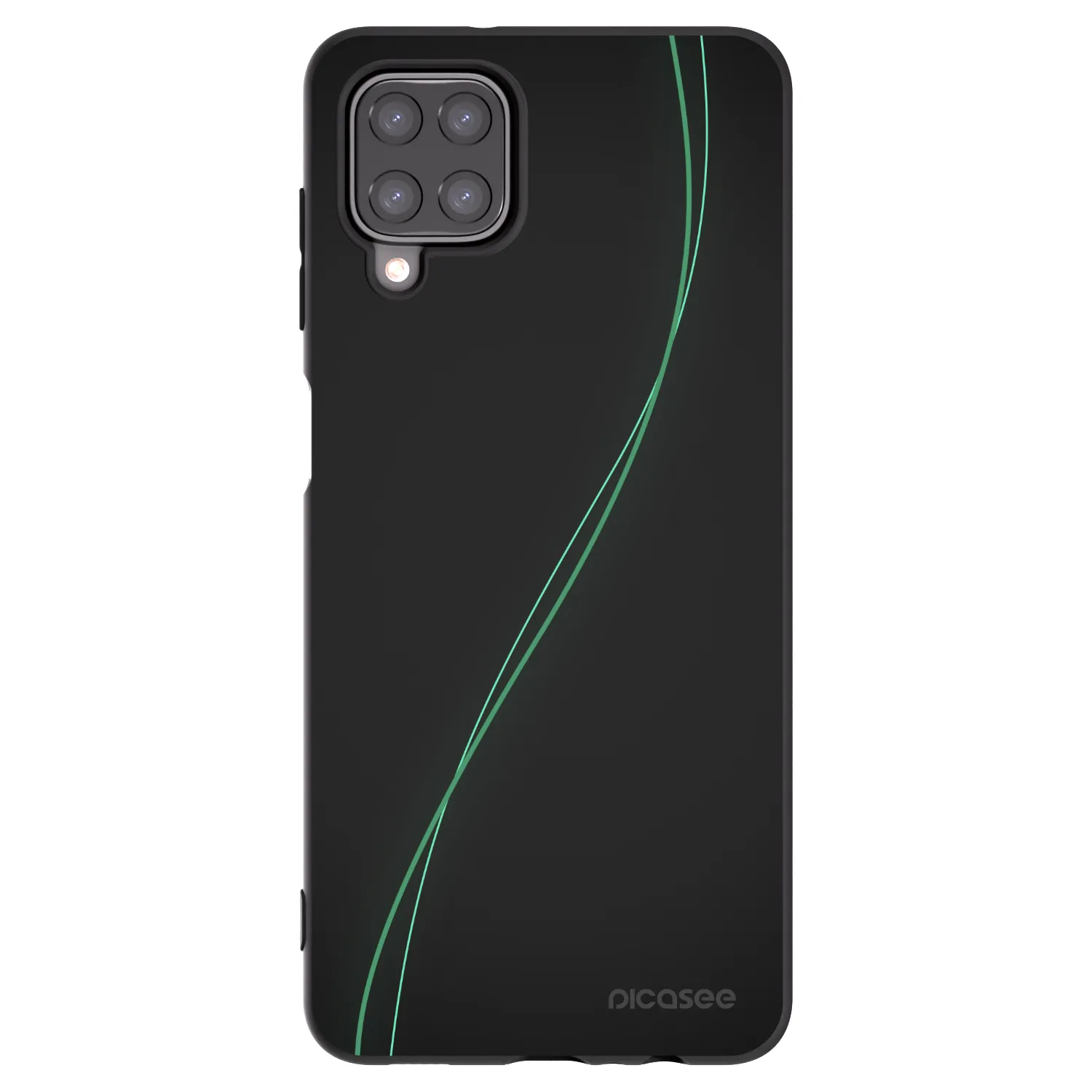 Picasee silikonski črni ovitek za Samsung Galaxy M12 M127F - Be Different