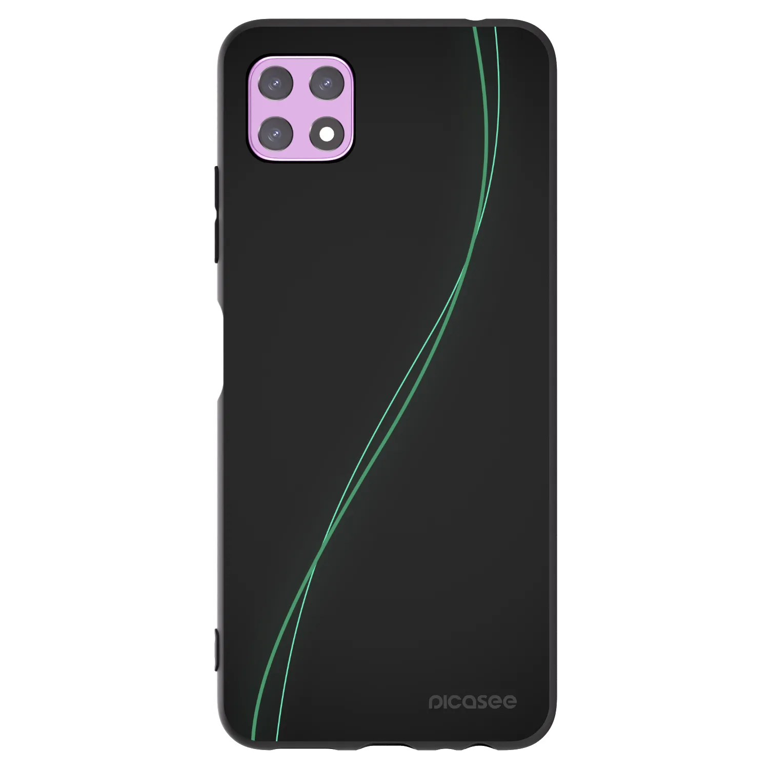 Picasee silikonski črni ovitek za Samsung Galaxy A22 A226B 5G - Be Different