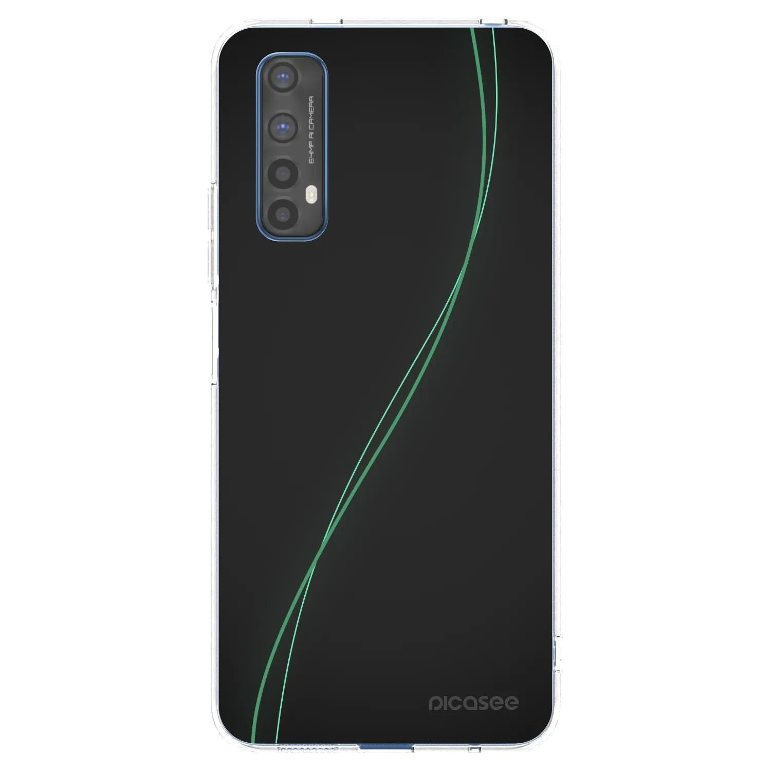 Picasee silikonski prozorni ovitek za Realme 7 - Be Different