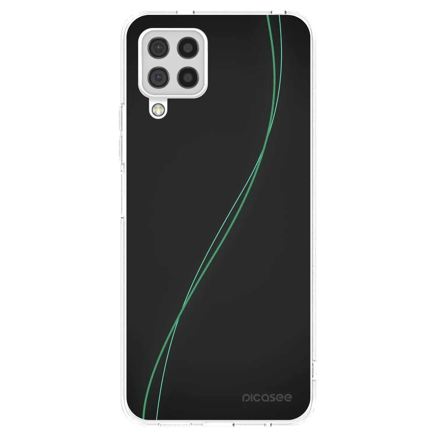 Picasee silikonski prozorni ovitek za Samsung Galaxy A22 A225F 4G - Be Different