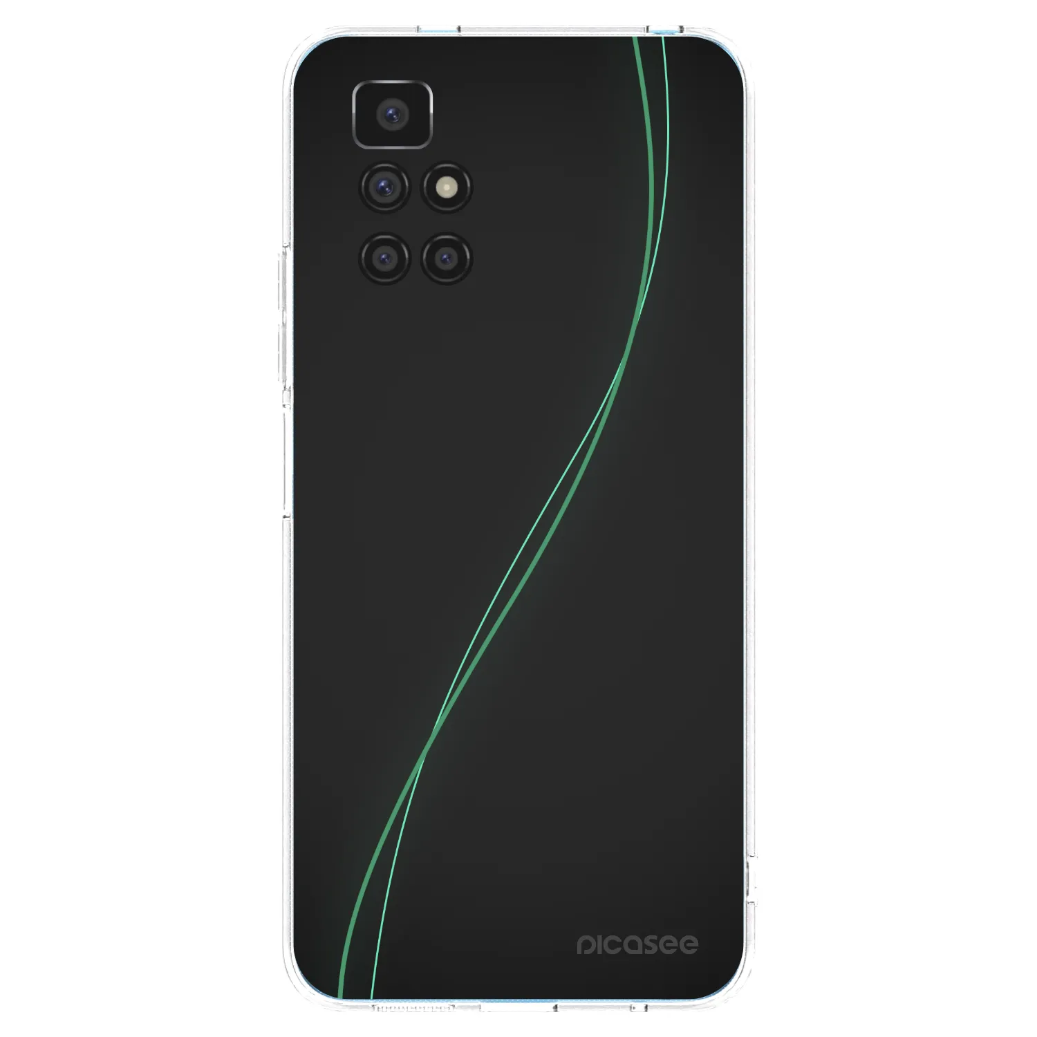 Picasee silikonski prozorni ovitek za Xiaomi Redmi 10 - Be Different