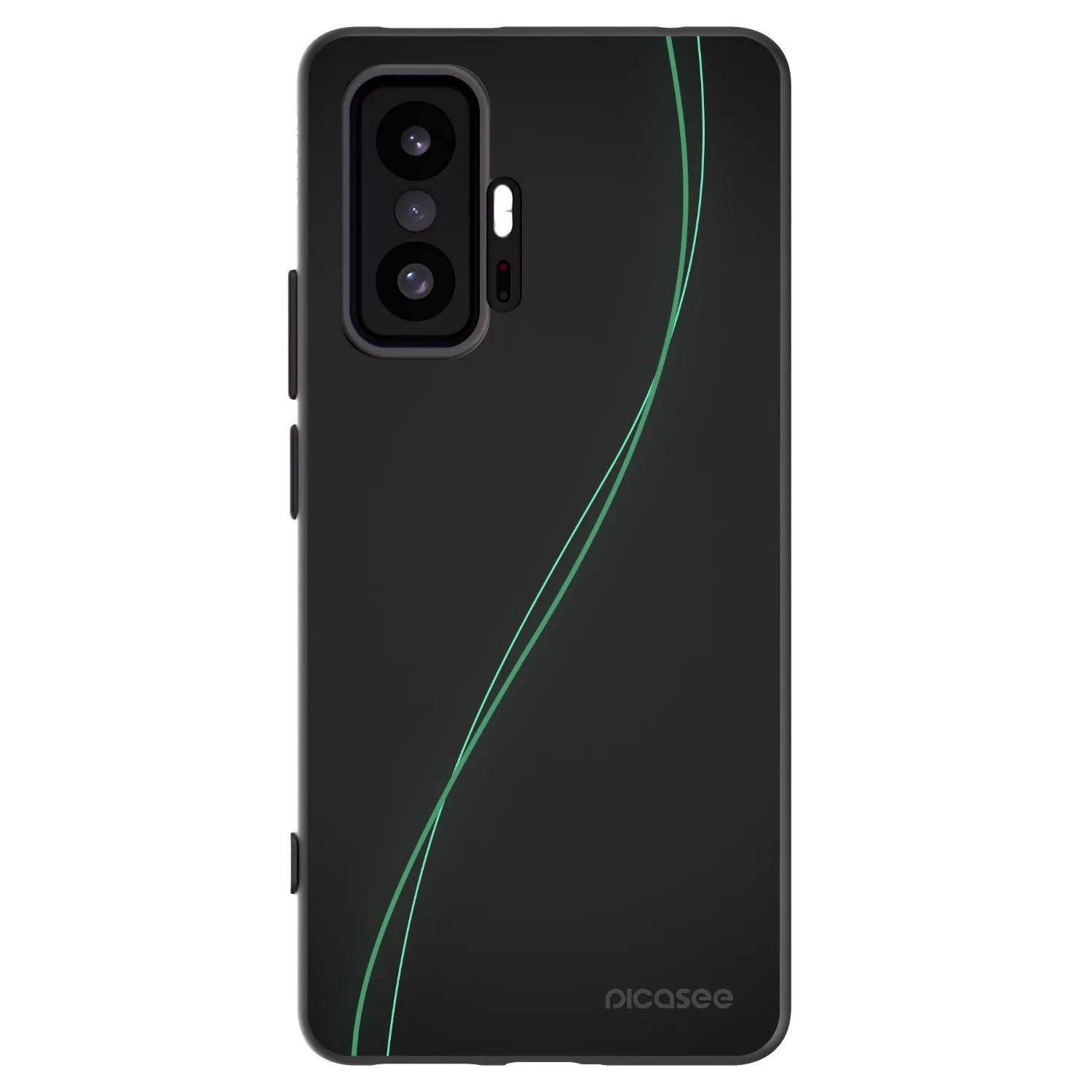 Picasee silikonski črni ovitek za Xiaomi 11T - Be Different
