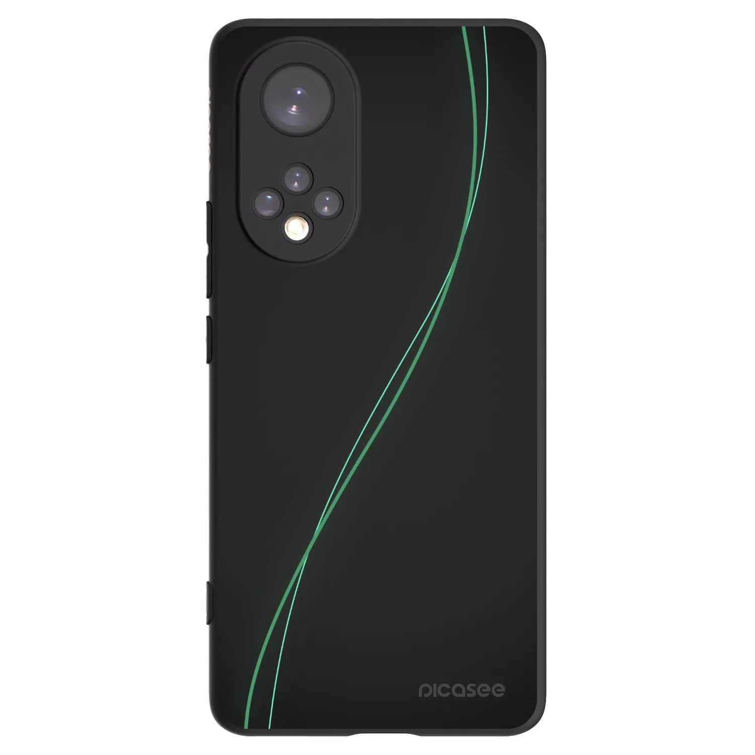 Picasee silikonski črni ovitek za Huawei Nova 9 - Be Different