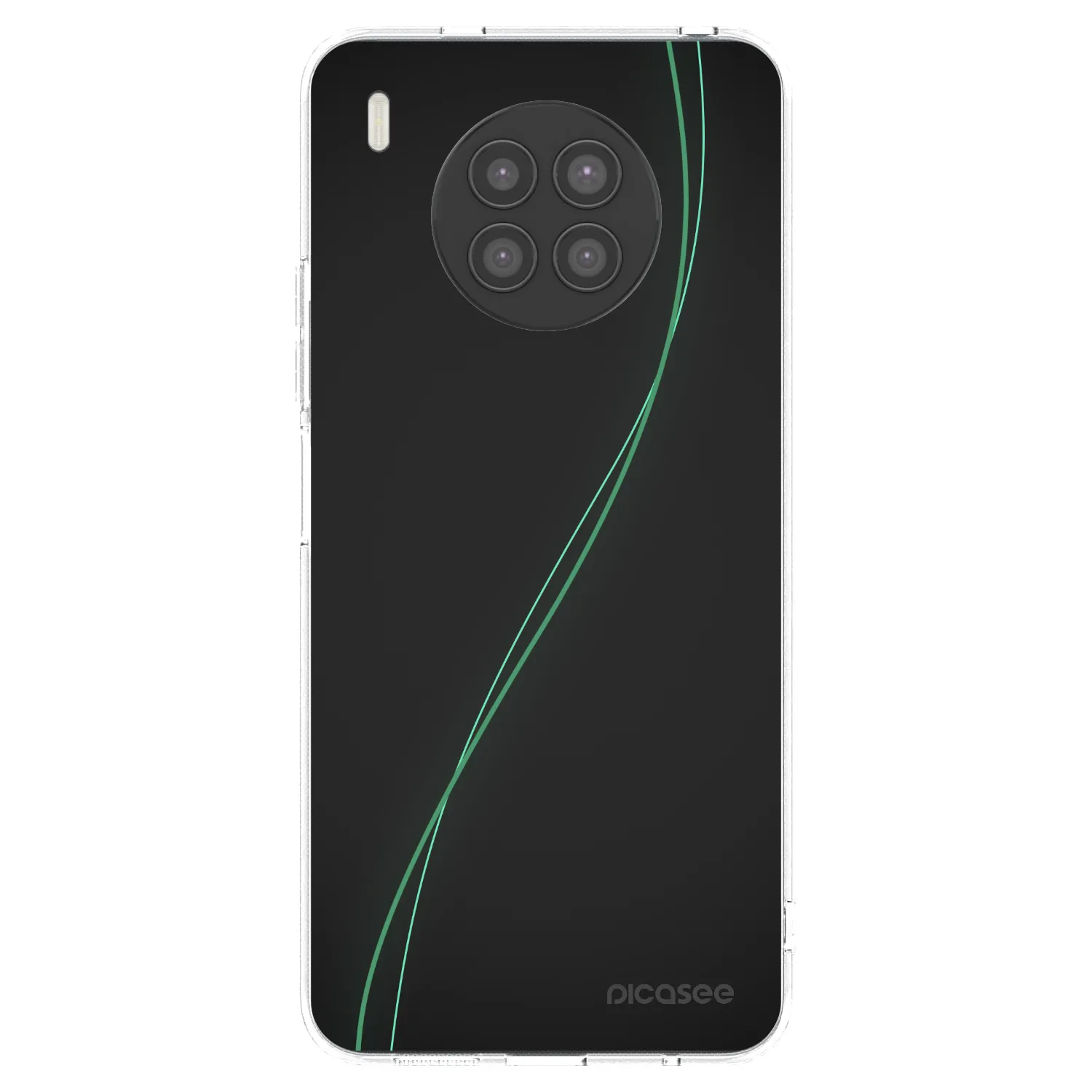 Picasee silikonski prozorni ovitek za Huawei Nova 8i - Be Different