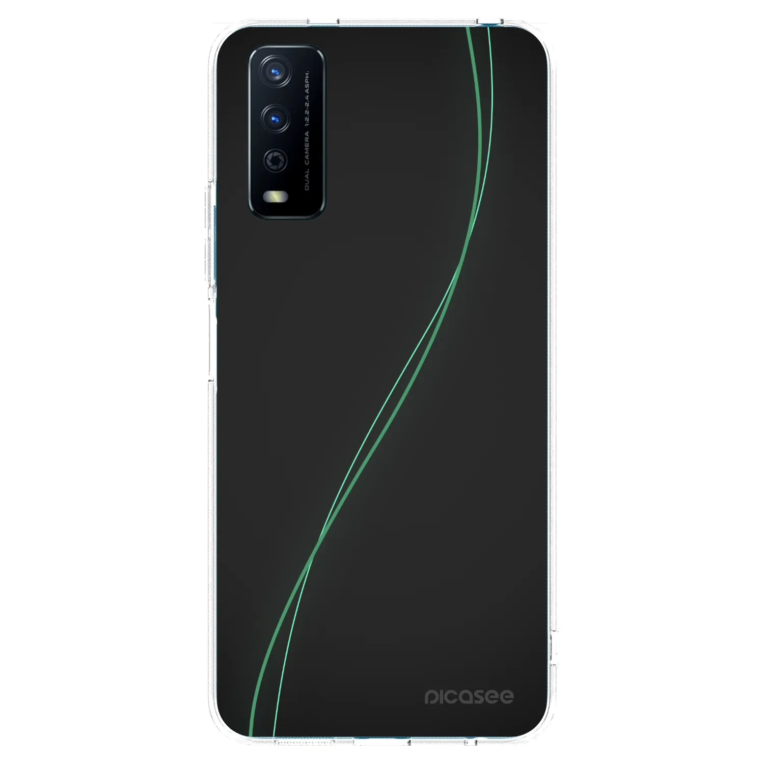 Picasee silikonski prozorni ovitek za Vivo Y11s - Be Different
