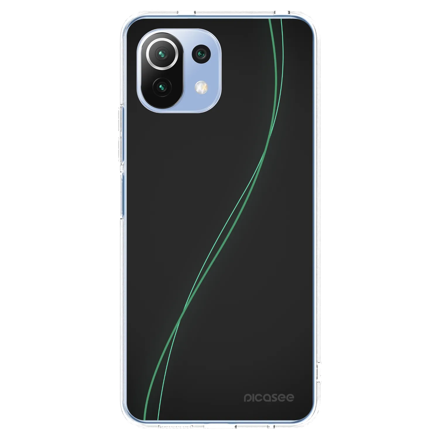 Picasee silikonski prozorni ovitek za Xiaomi 11 Lite 5G NE - Be Different