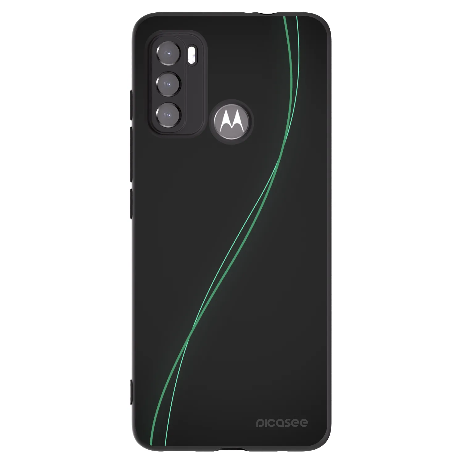 Picasee silikonski črni ovitek za Motorola Moto G60 - Be Different