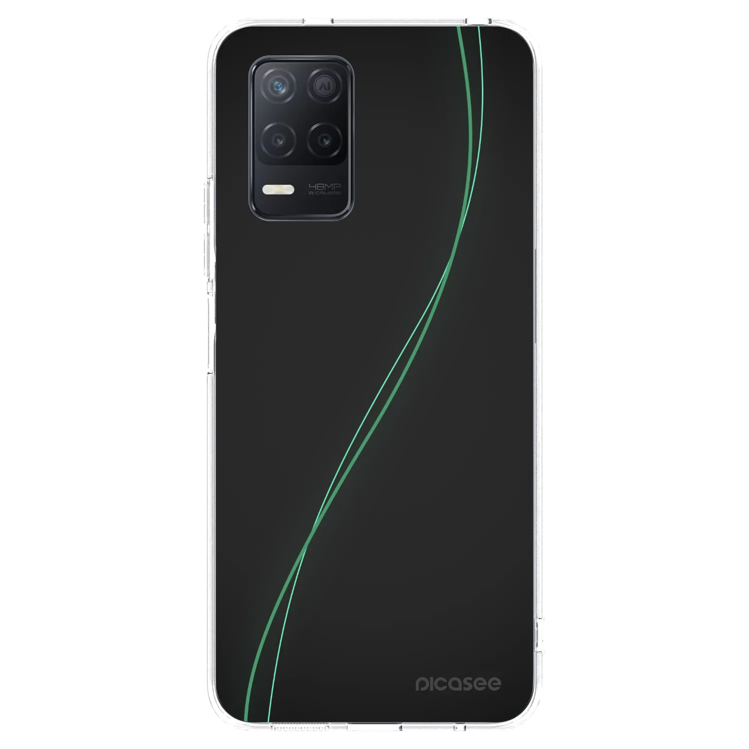 Picasee silikonski prozorni ovitek za Realme 8 5G - Be Different