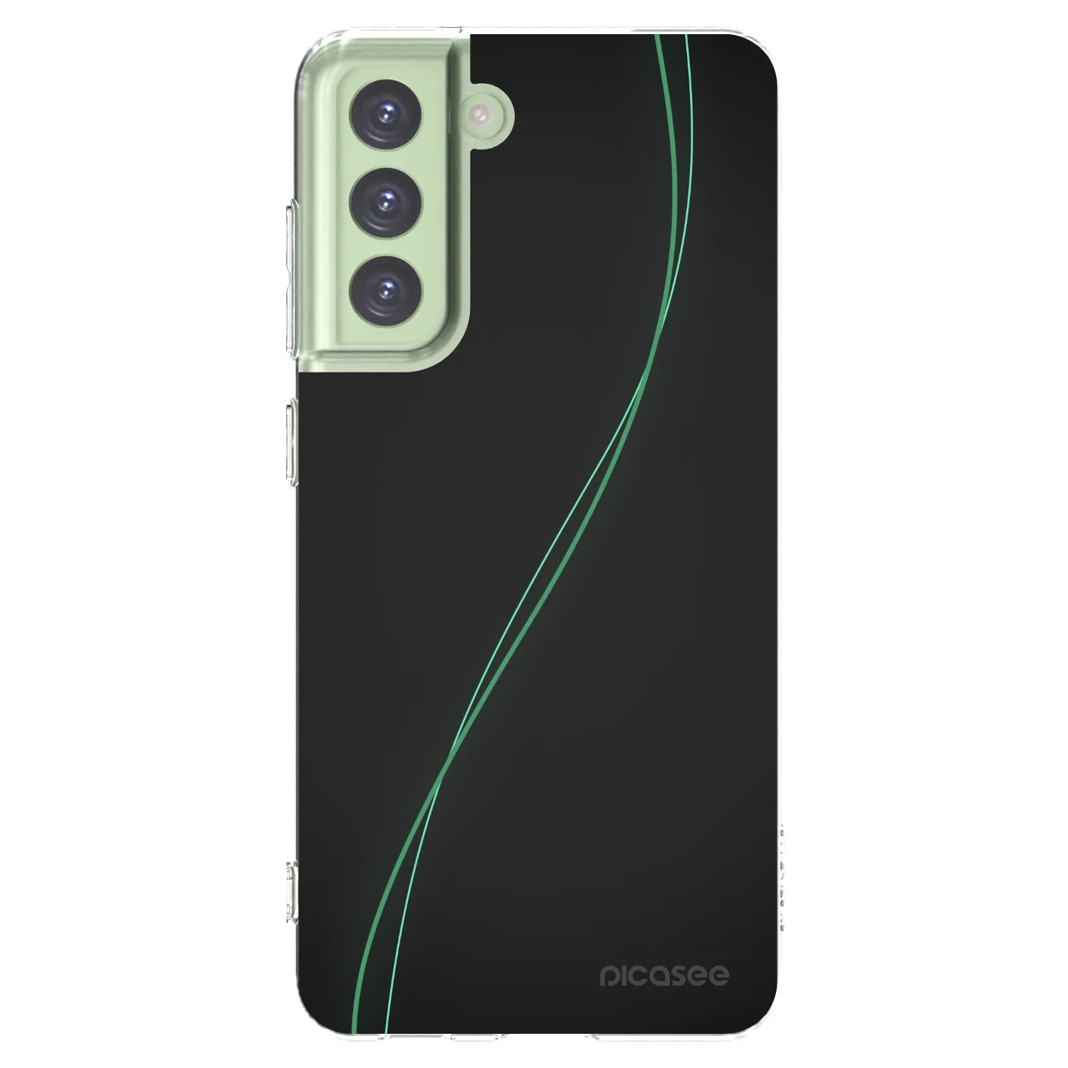 Picasee silikonski prozorni ovitek za Samsung Galaxy S21 FE 5G - Be Different