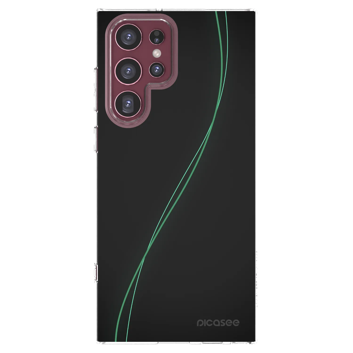Picasee silikonski prozorni ovitek za Samsung Galaxy S22 Ultra 5G - Be Different