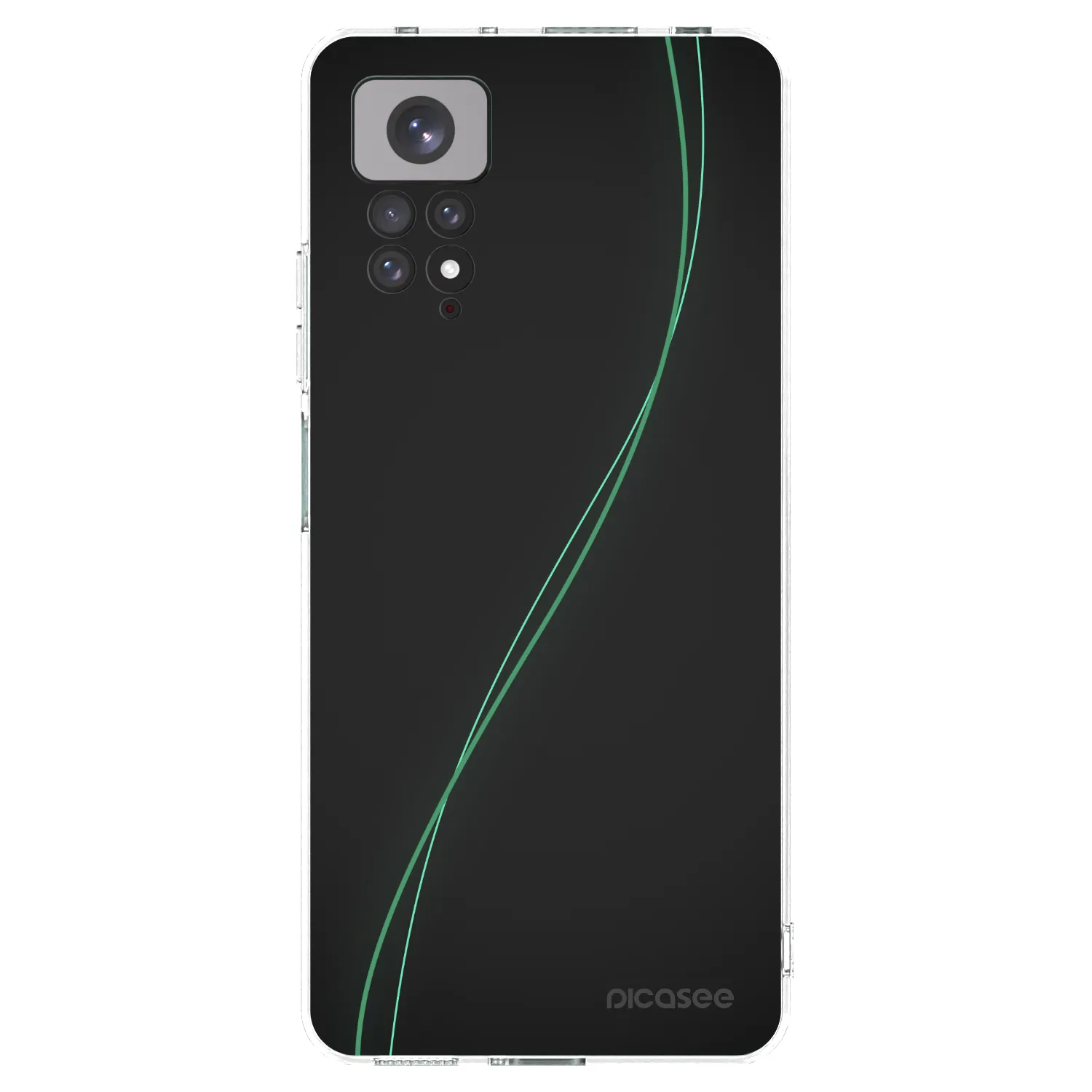 Picasee silikonski prozorni ovitek za Xiaomi Redmi Note 11S 4G - Be Different