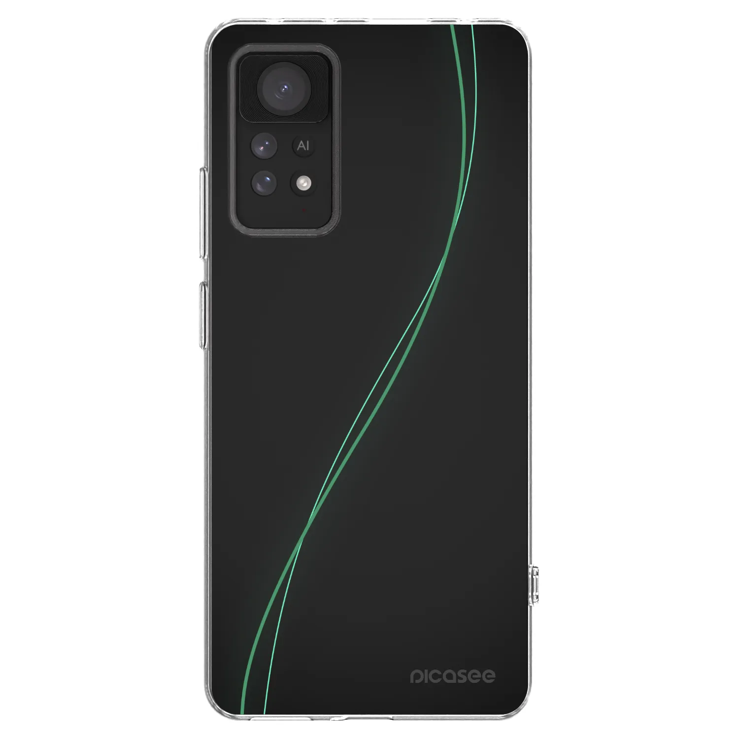 Picasee silikonski prozorni ovitek za Xiaomi Redmi Note 11 Pro - Be Different