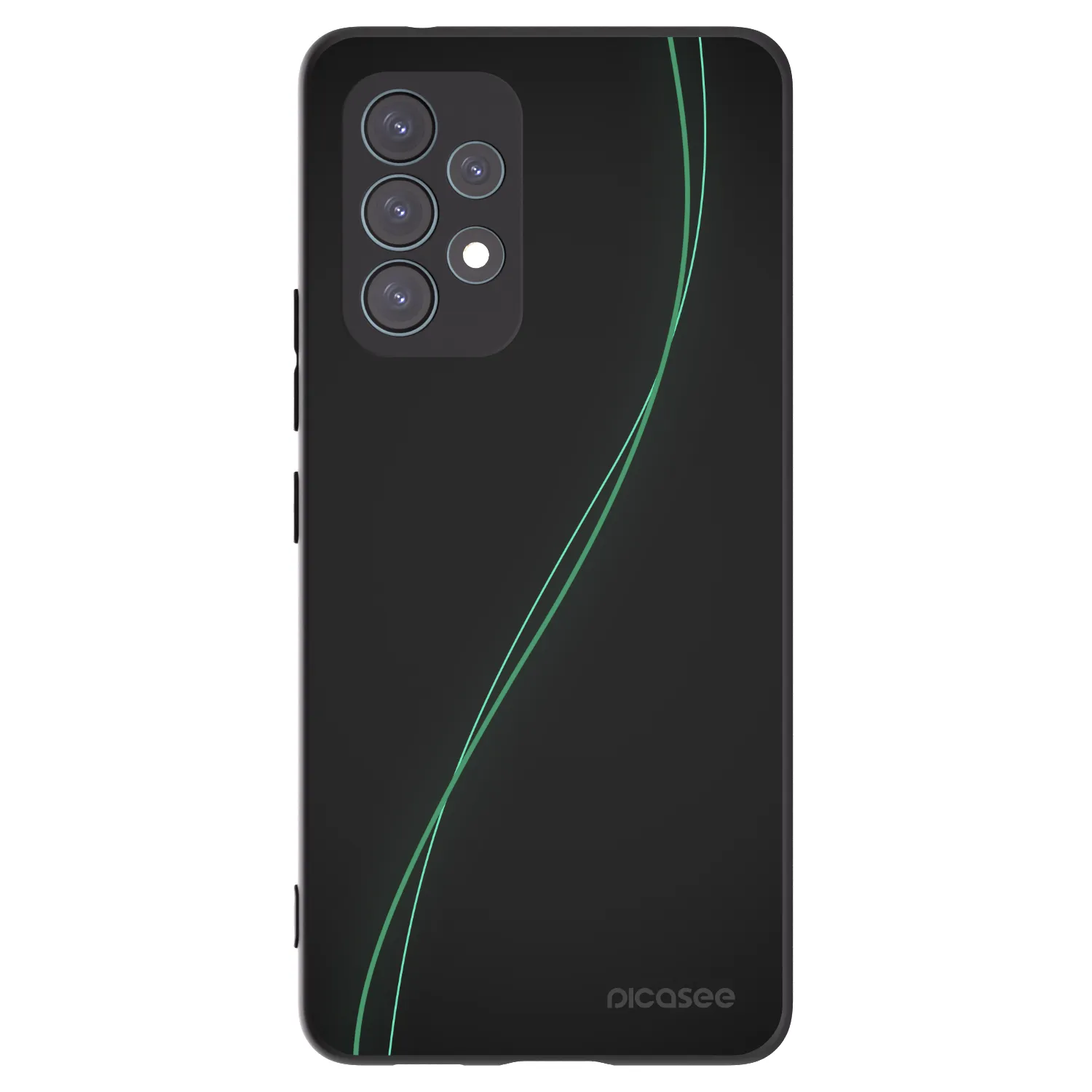 Picasee silikonski črni ovitek za Samsung Galaxy A53 5G A536 - Be Different