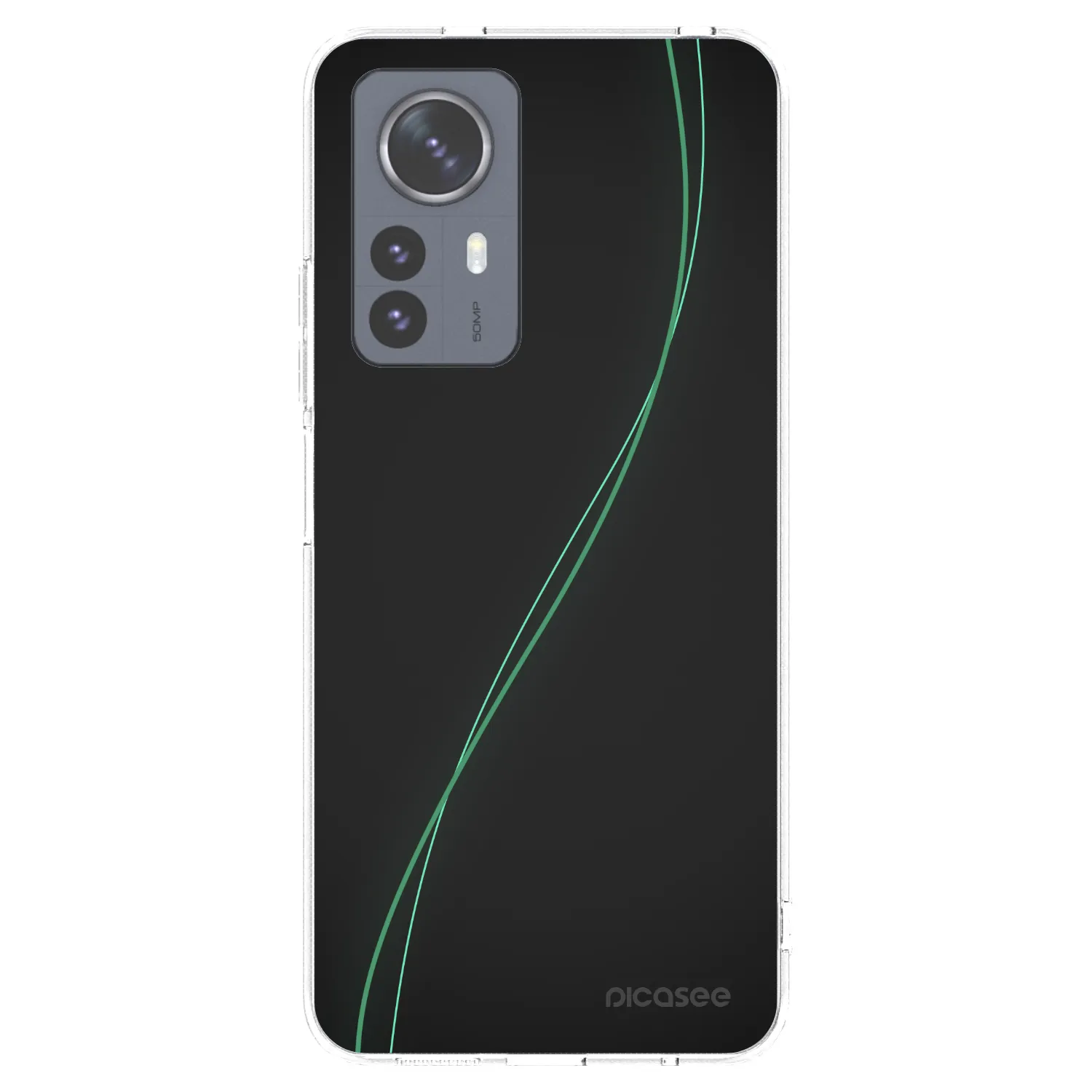 Picasee silikonski prozorni ovitek za Xiaomi 12 Pro - Be Different