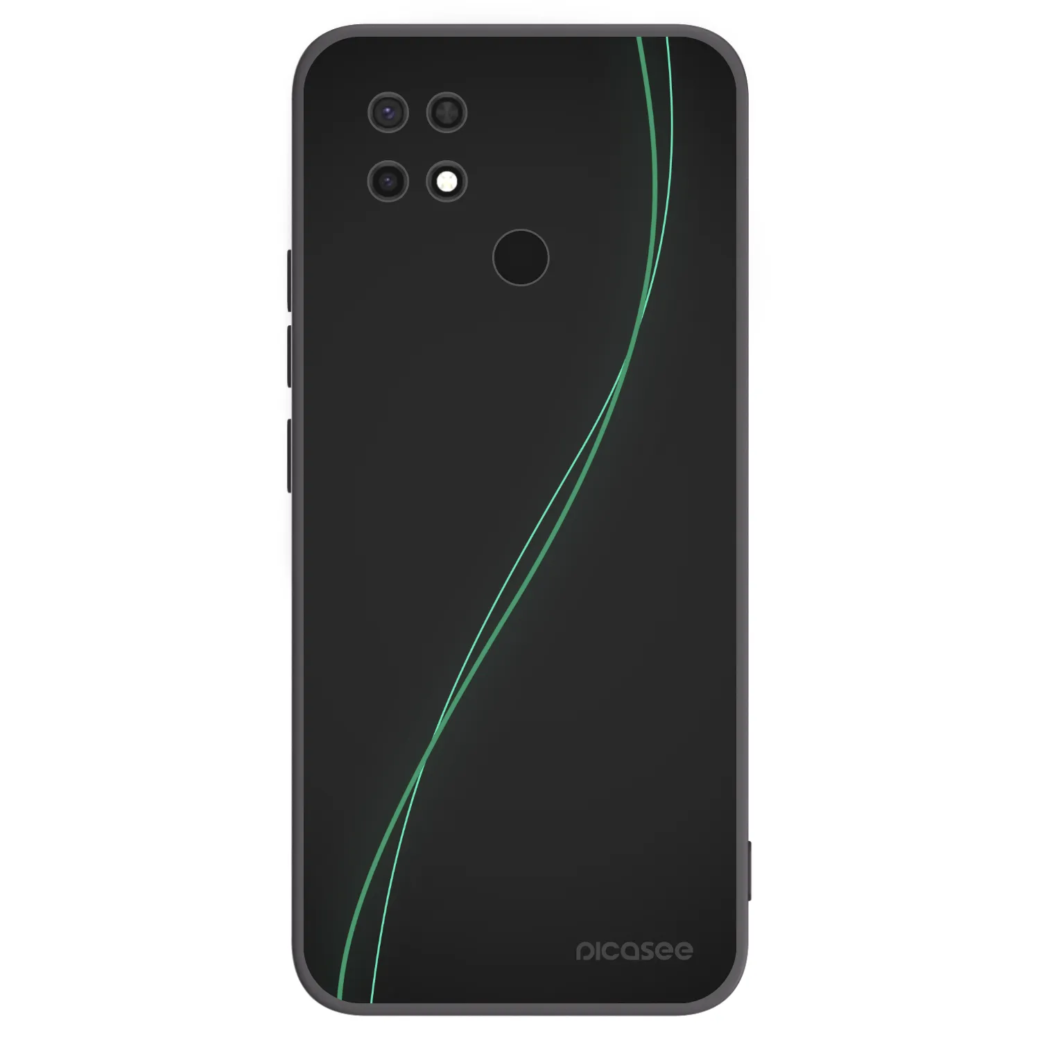 Picasee silikonski črni ovitek za Xiaomi Redmi 10C - Be Different