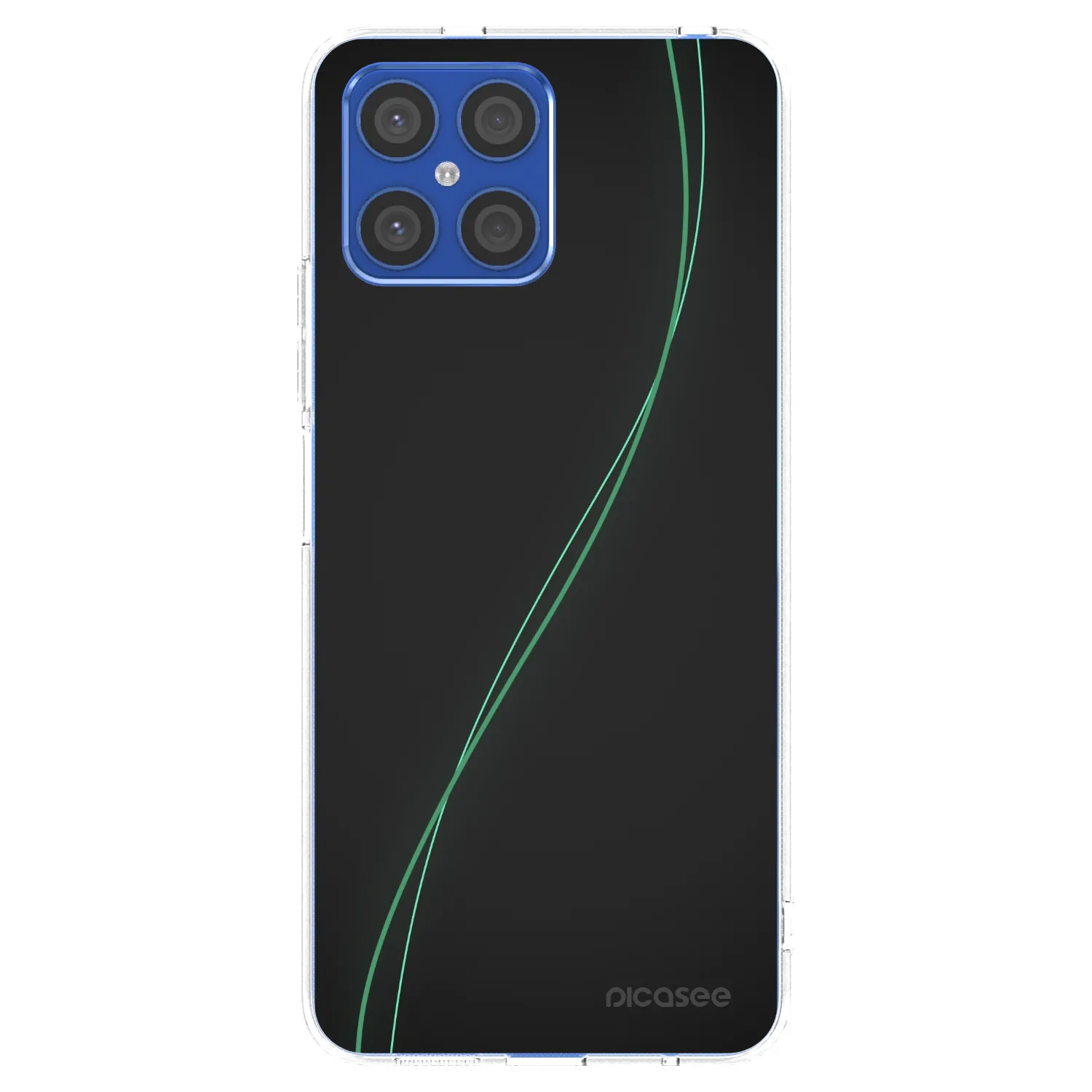 Picasee silikonski prozorni ovitek za Honor X8 4G - Be Different