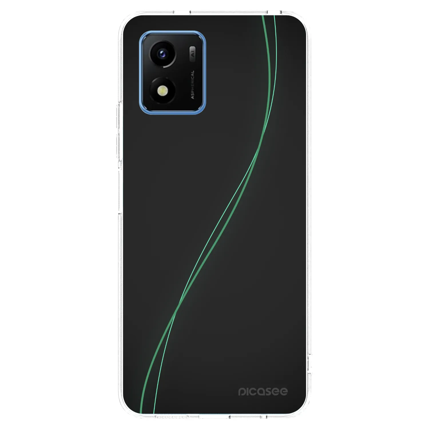 Picasee silikonski prozorni ovitek za Vivo Y01 - Be Different