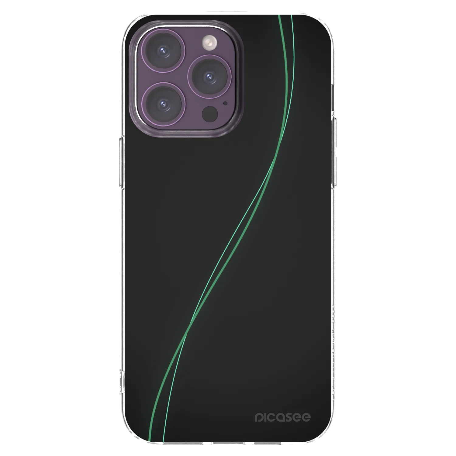 Picasee silikonski prozorni ovitek za Apple iPhone 14 Pro Max - Be Different