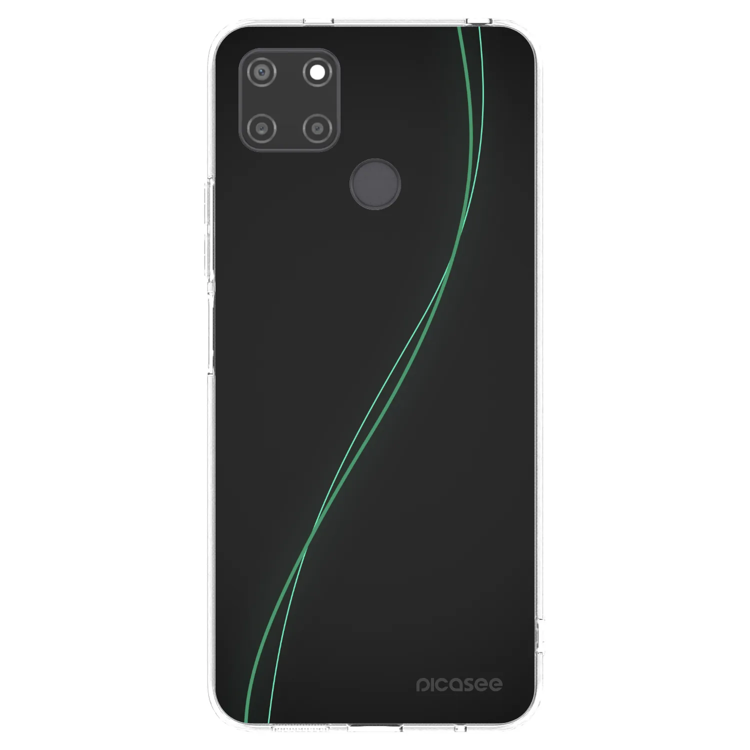 Picasee silikonski prozorni ovitek za Realme C21Y - Be Different