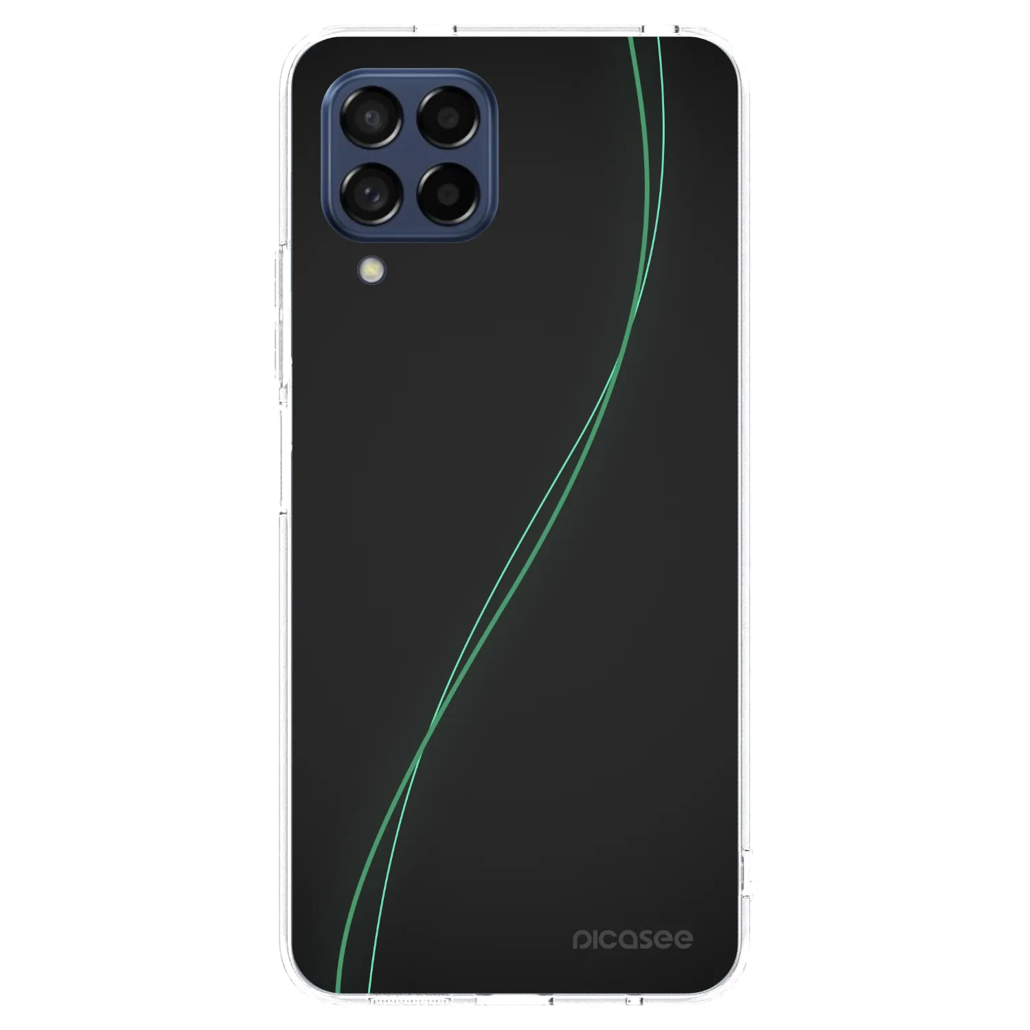Picasee silikonski prozorni ovitek za Samsung Galaxy M53 5G - Be Different