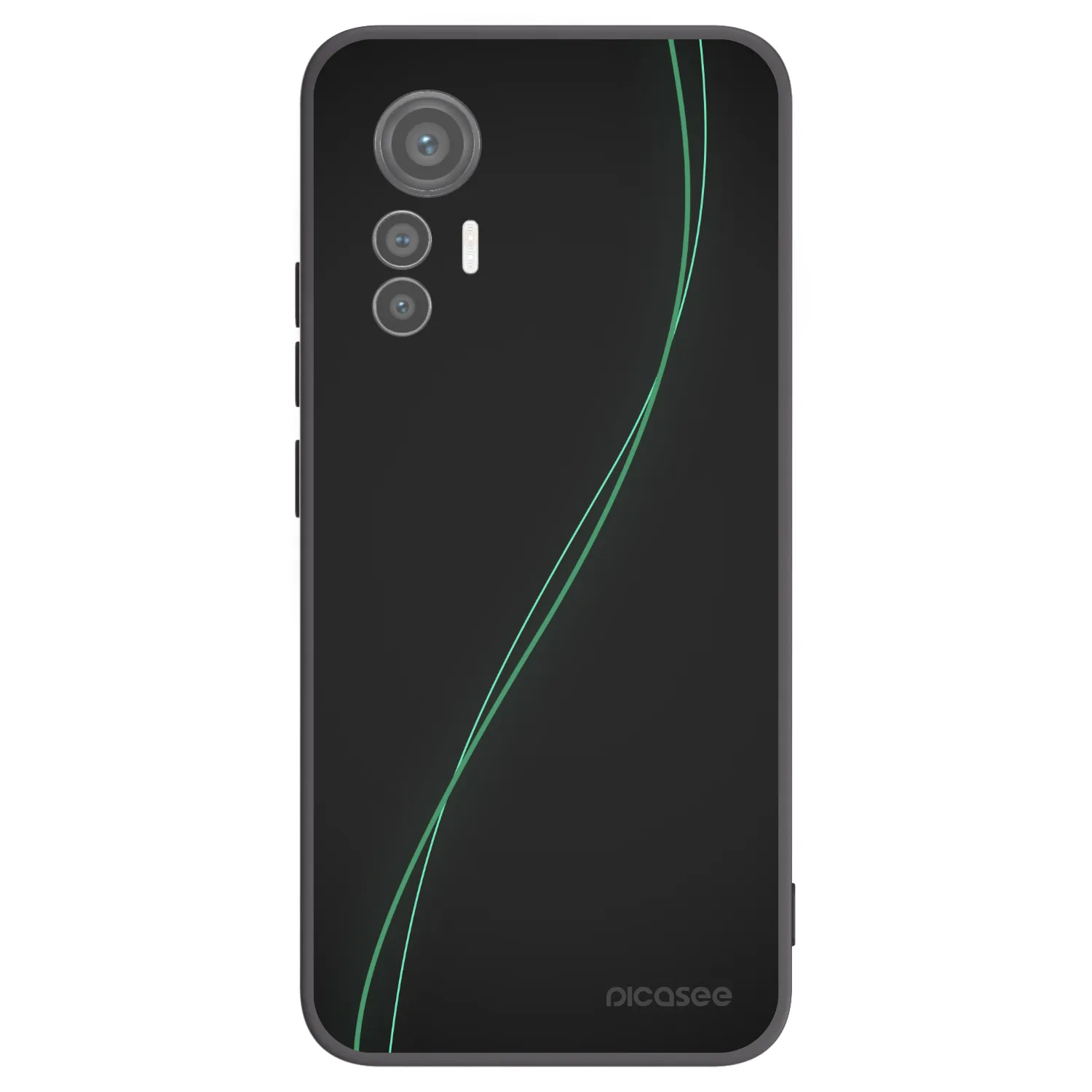 Picasee silikonski črni ovitek za Xiaomi 12 Lite - Be Different