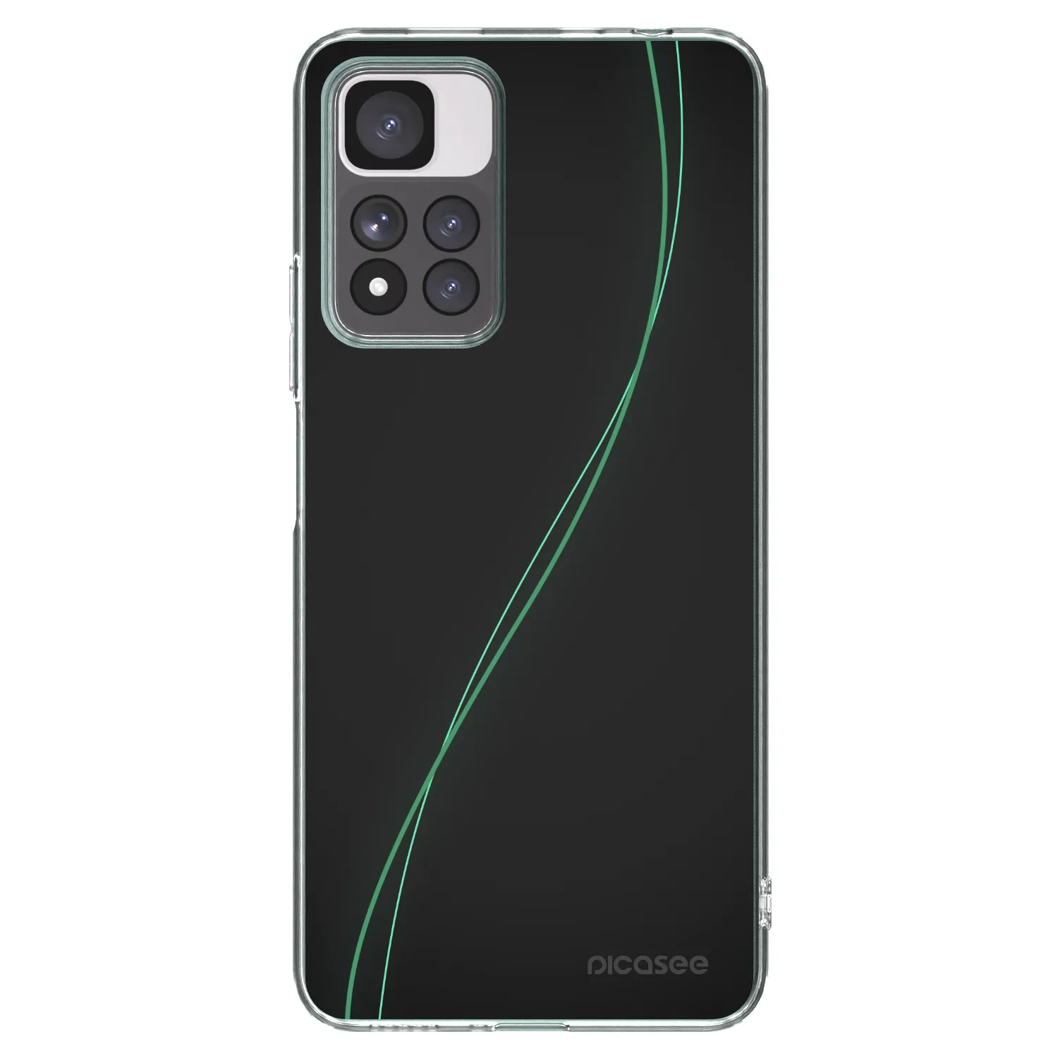 Picasee silikonski prozorni ovitek za Xiaomi Redmi Note 11 Pro+ 5G - Be Different