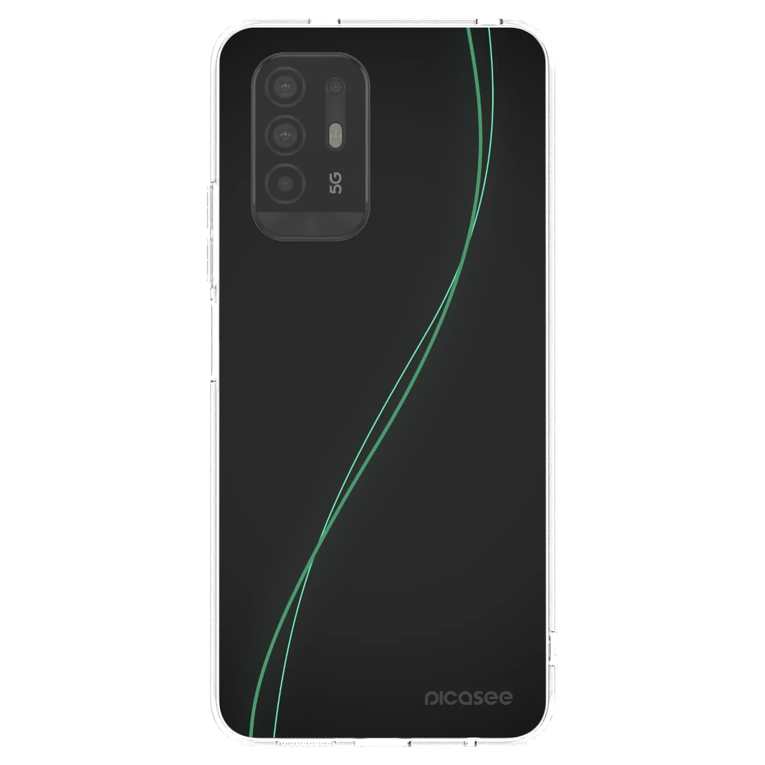 Picasee silikonski prozorni ovitek za OPPO A94 5G - Be Different
