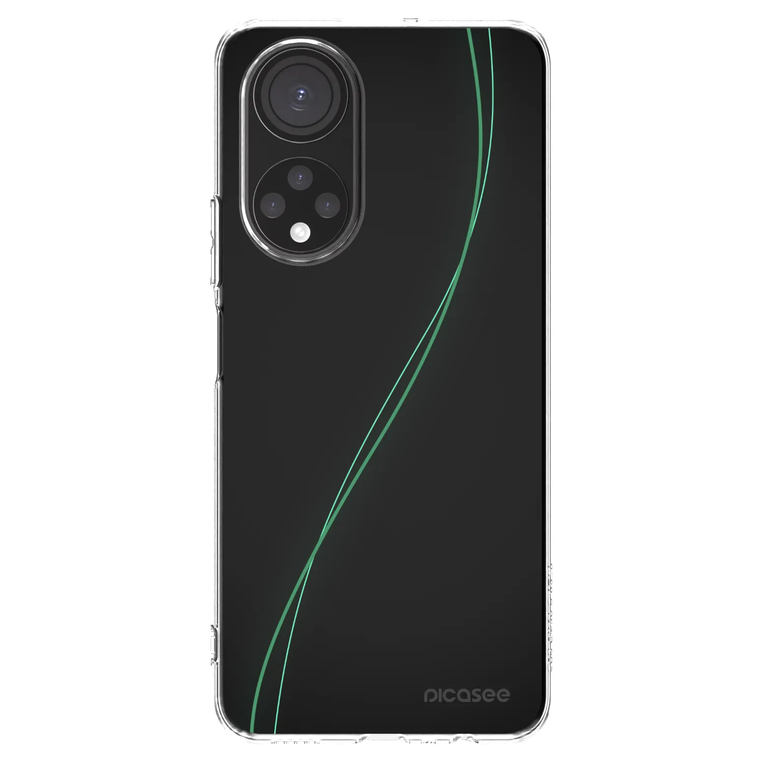 Picasee silikonski prozorni ovitek za Honor X7 - Be Different