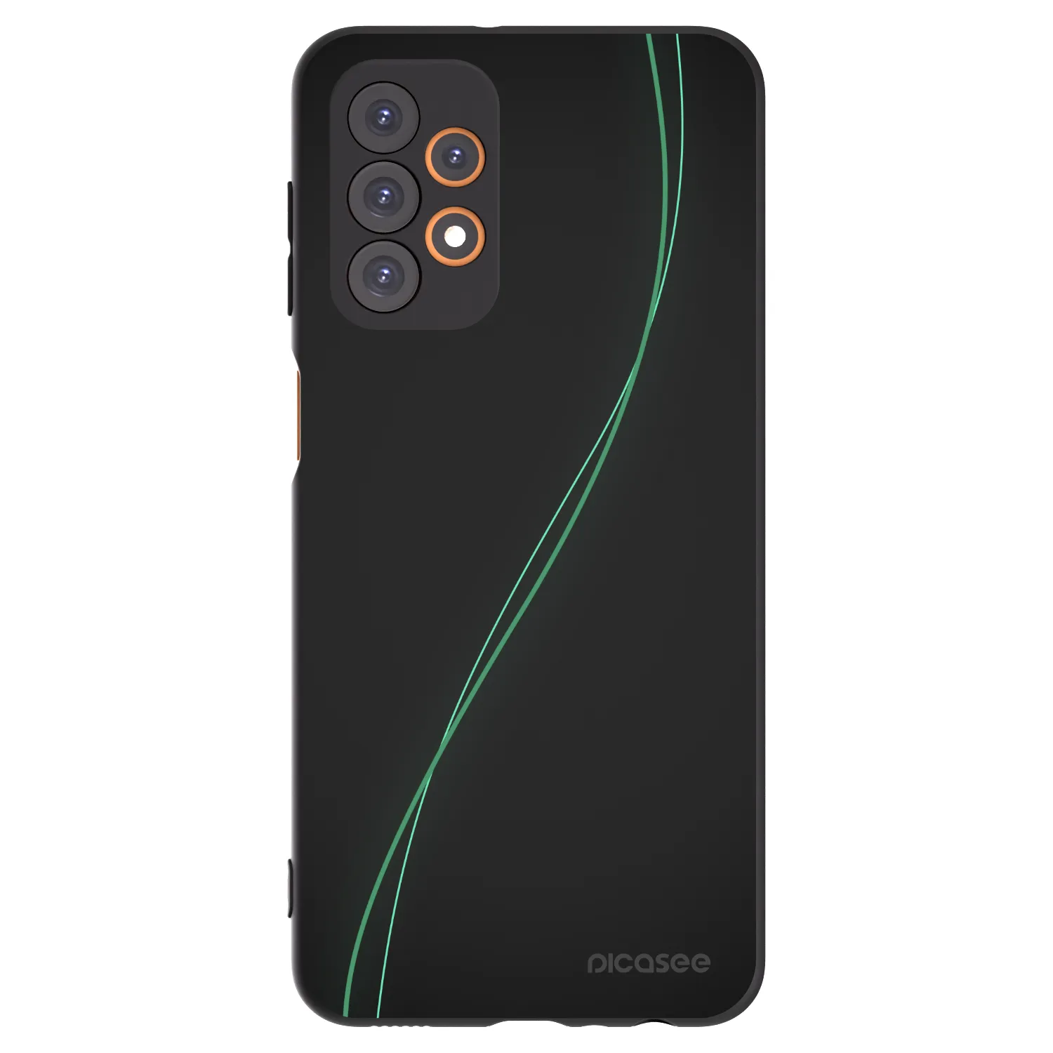 Picasee silikonski črni ovitek za Samsung Galaxy A23 A235F 4G - Be Different