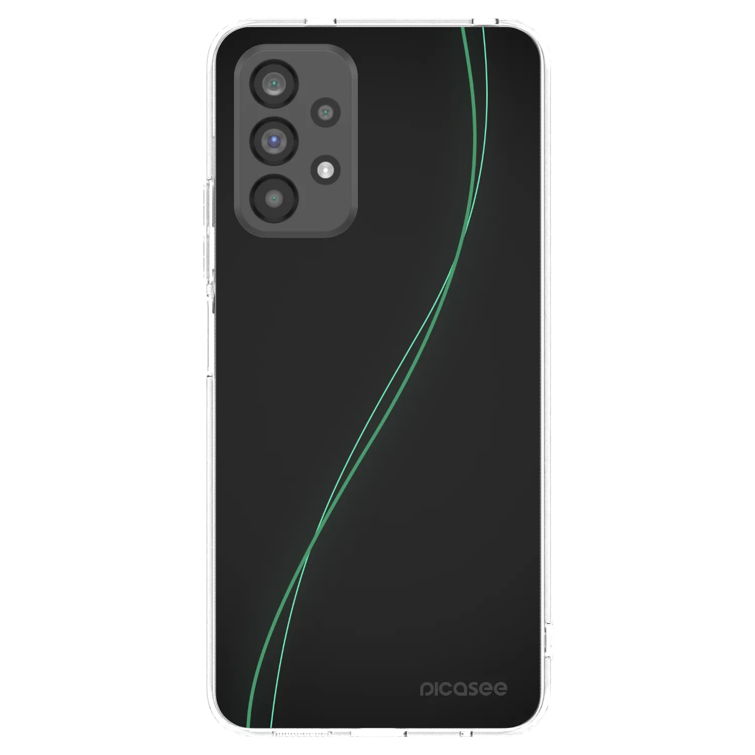 Picasee silikonski prozorni ovitek za Samsung Galaxy A73 5G - Be Different