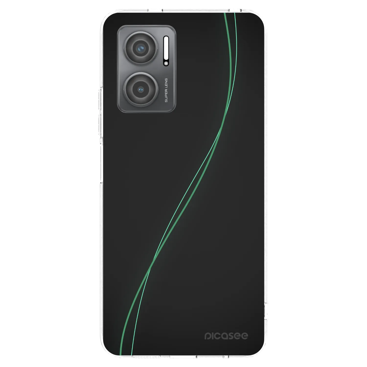 Picasee silikonski prozorni ovitek za Xiaomi Redmi 10 5G - Be Different