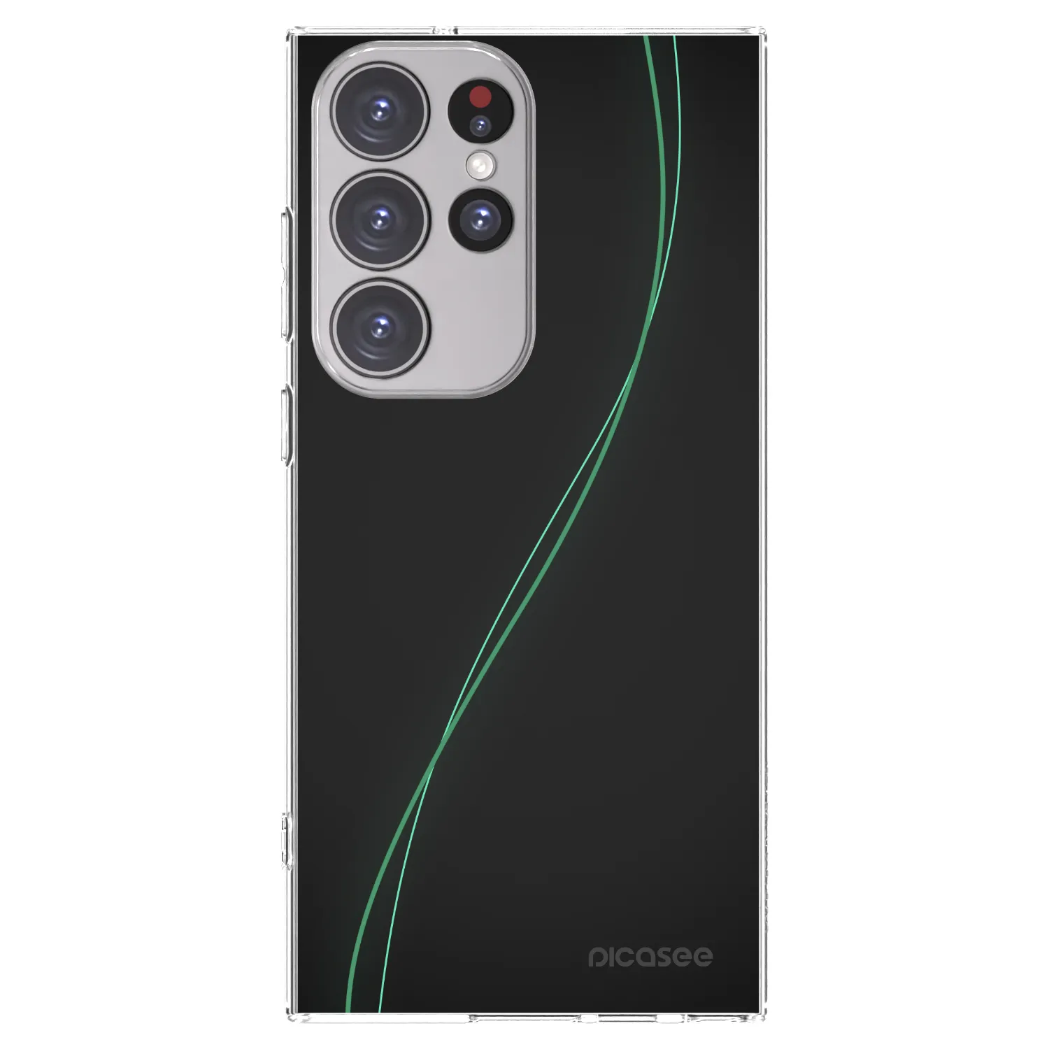 Picasee silikonski prozorni ovitek za Samsung Galaxy S23 Ultra 5G - Be Different