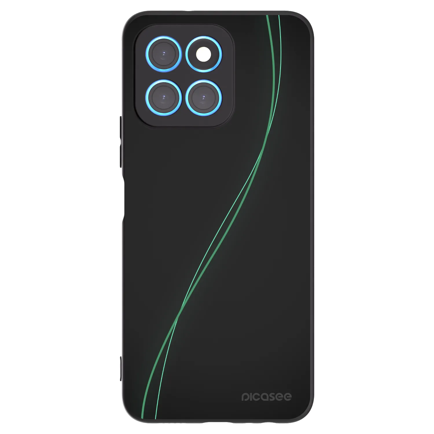 Picasee silikonski črni ovitek za Honor X6 - Be Different