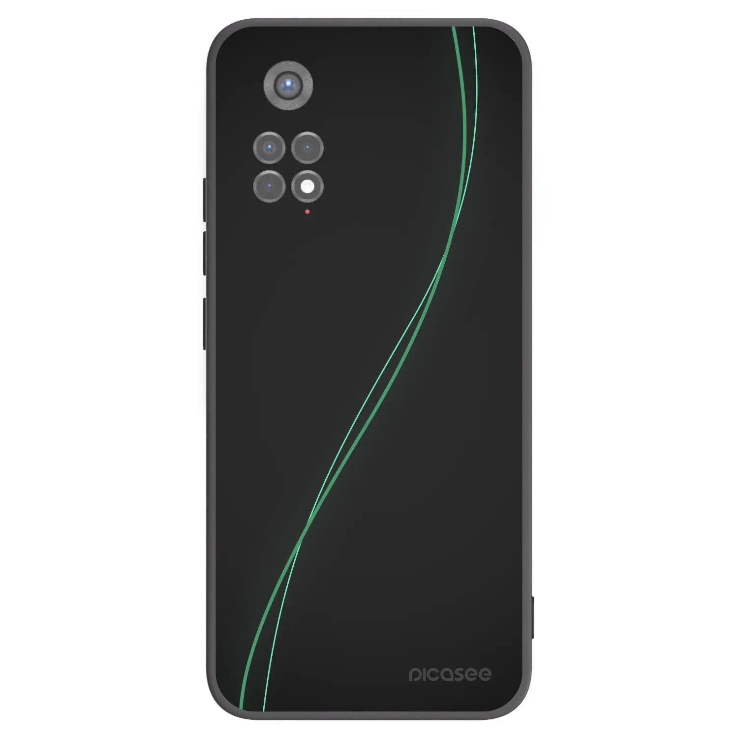 Picasee silikonski črni ovitek za Xiaomi Redmi Note 11S 5G - Be Different
